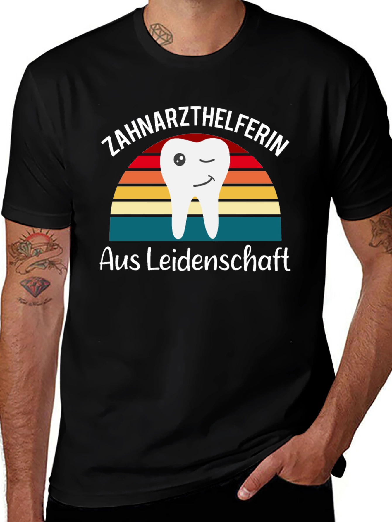 Zahnarzthelferin Aus Leidenschaft Dentist T-Shirt