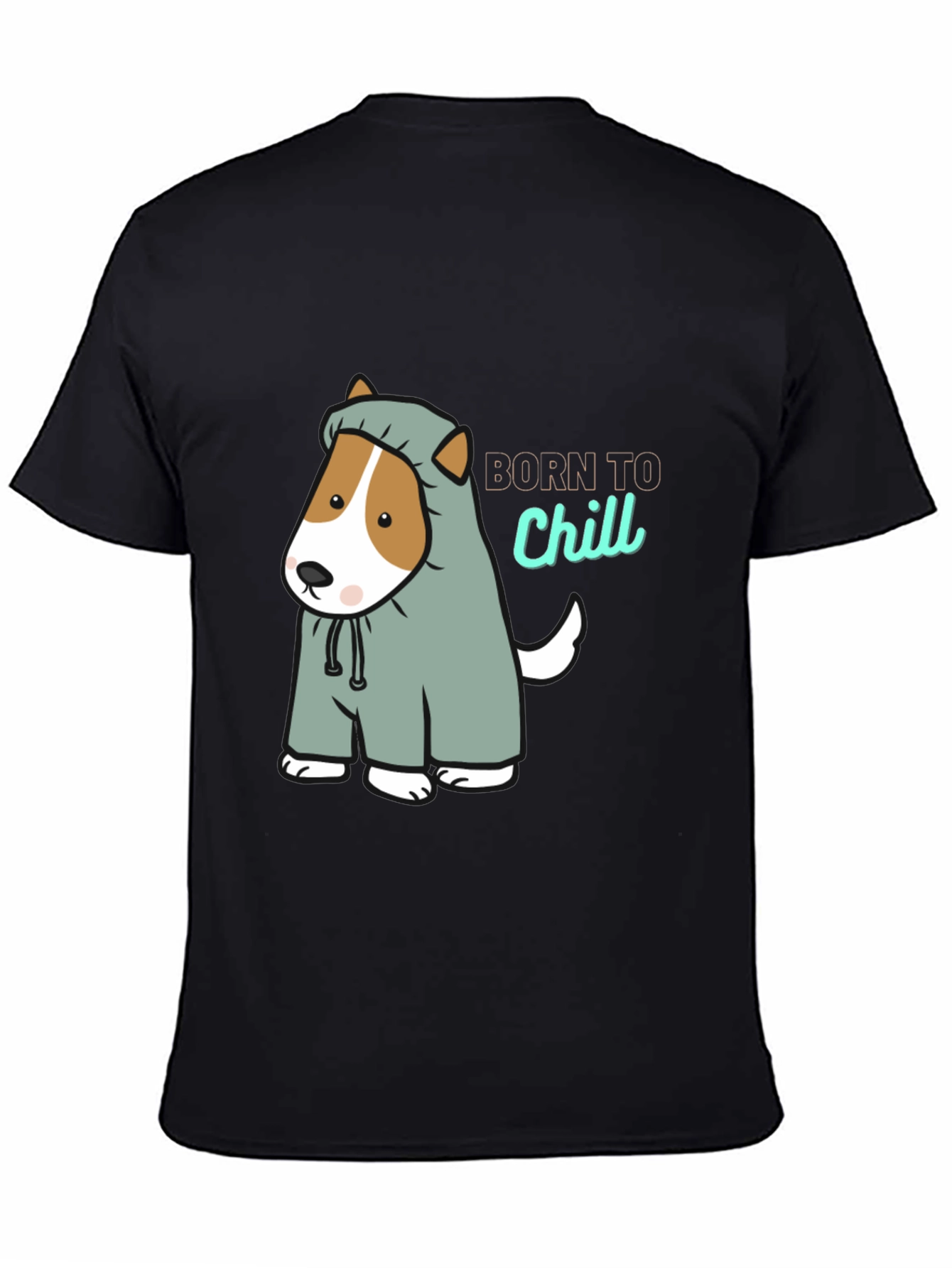 Born to Chill Dog T-Shirt