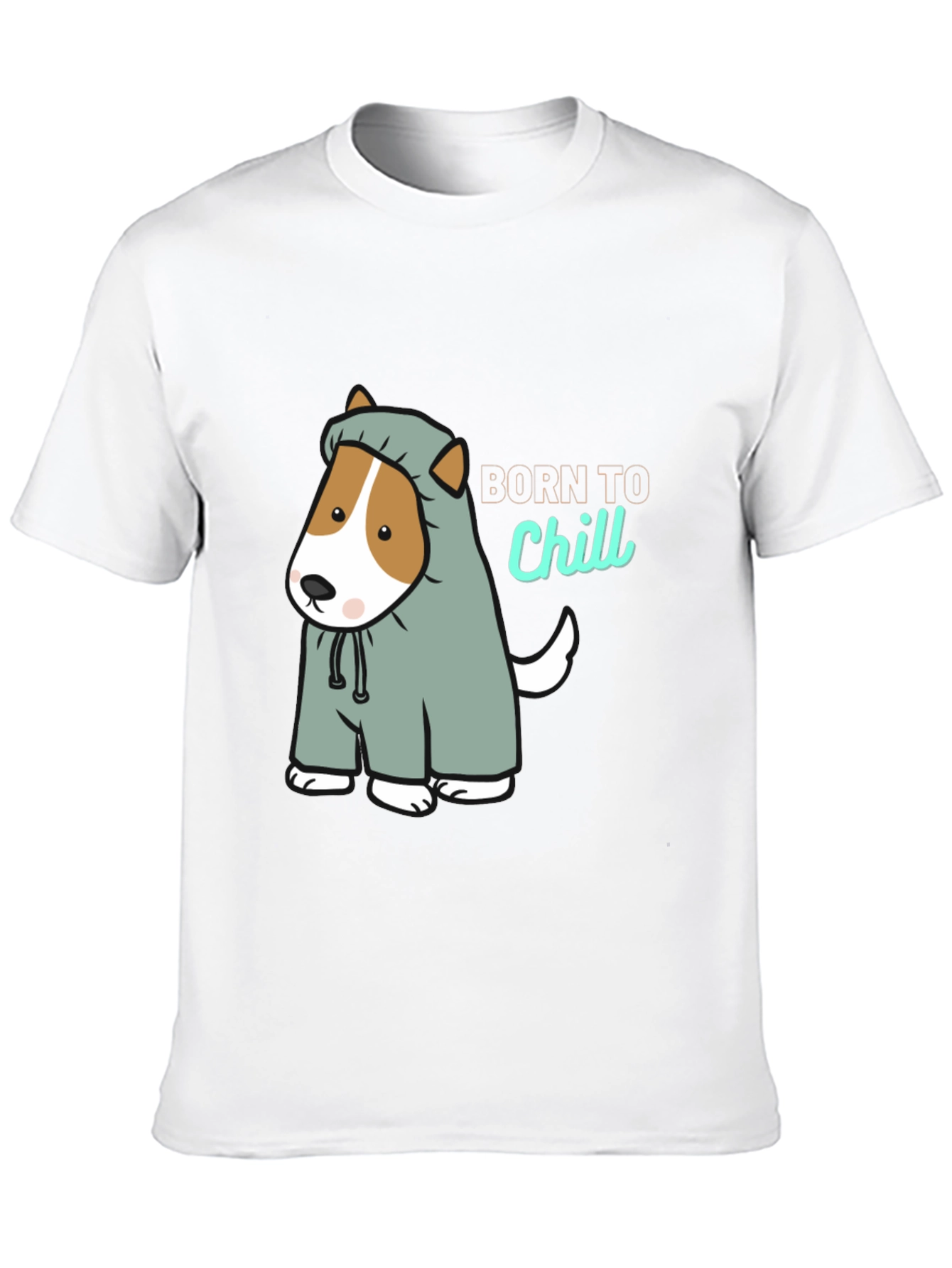 Born to Chill Dog T-Shirt