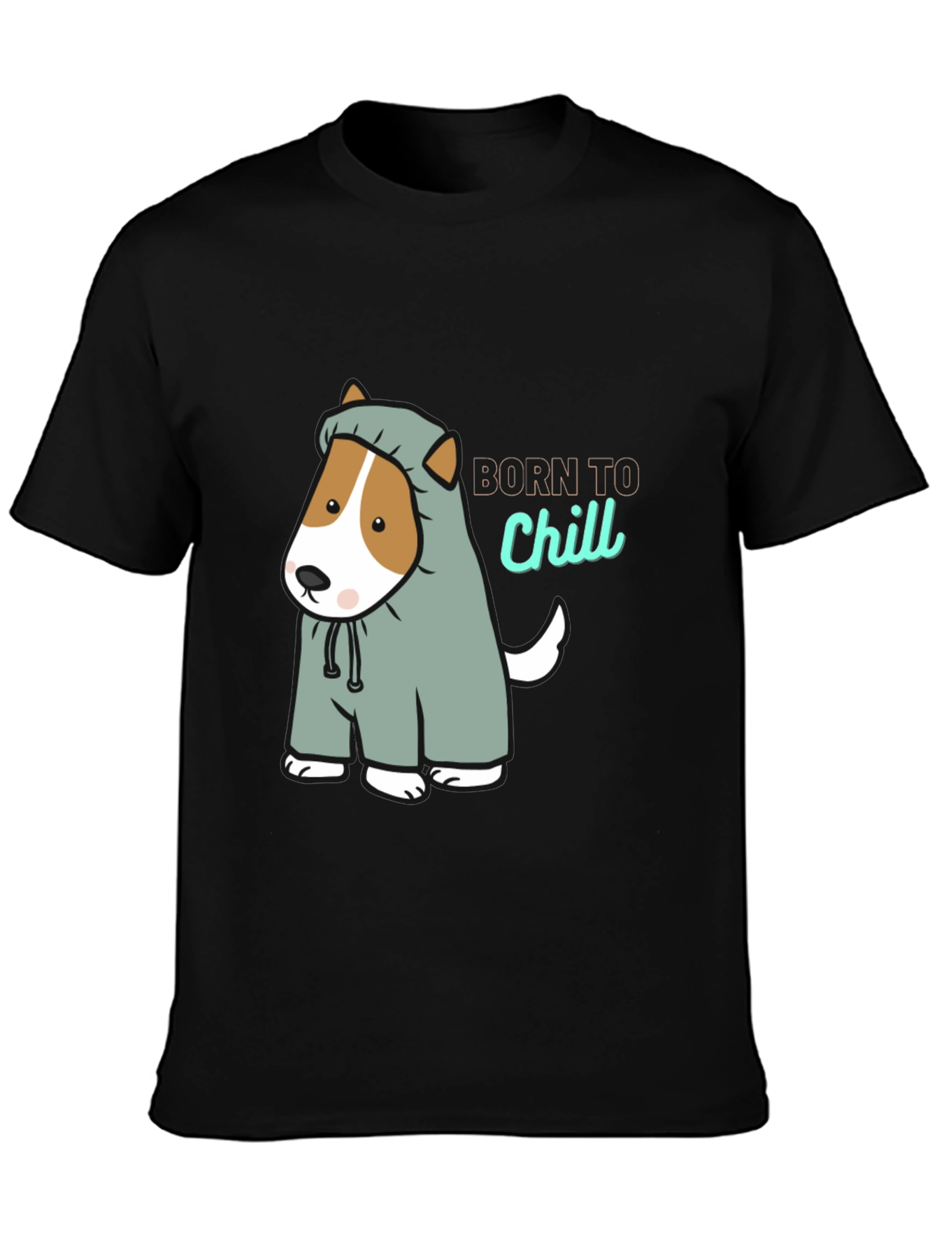 Born to Chill Dog T-Shirt