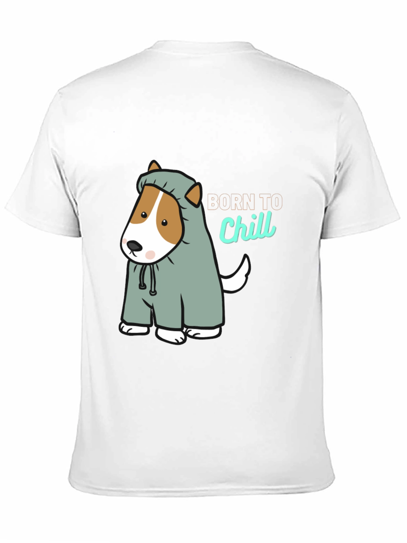 Born to Chill Dog T-Shirt