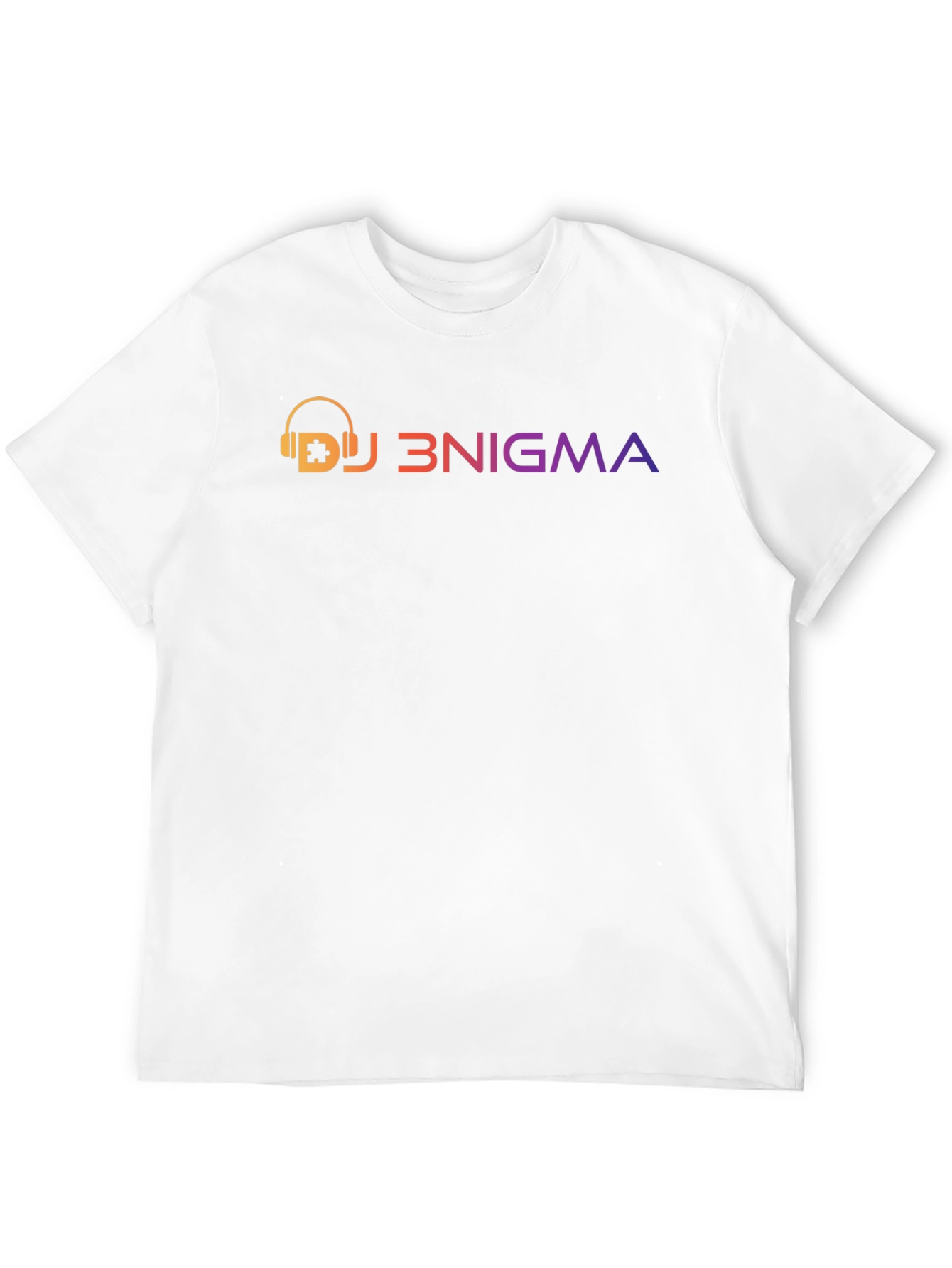 DJ 3NIGMA Graphic T-Shirt - Stylish Black Tee