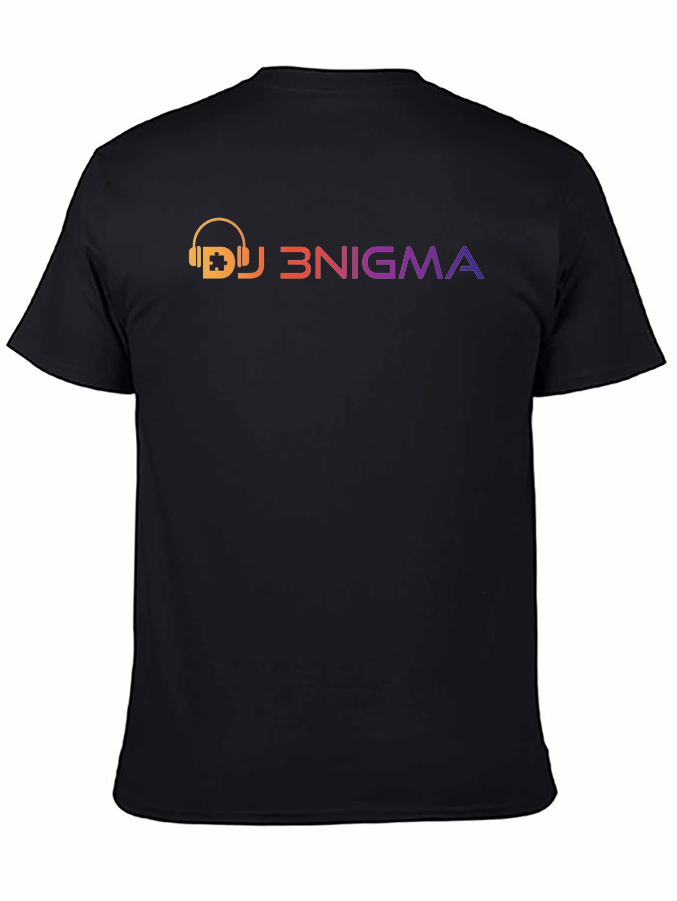 DJ 3NIGMA Graphic T-Shirt - Stylish Black Tee