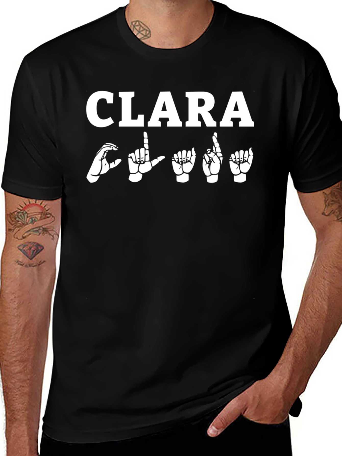 Clara Sign Language T-Shirt - Unisex