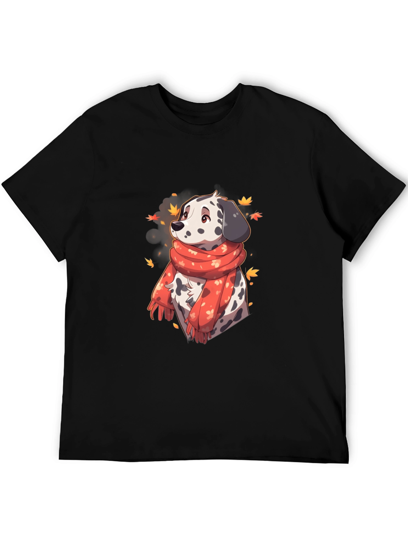 Dalmatian Scarf Graphic T-Shirt