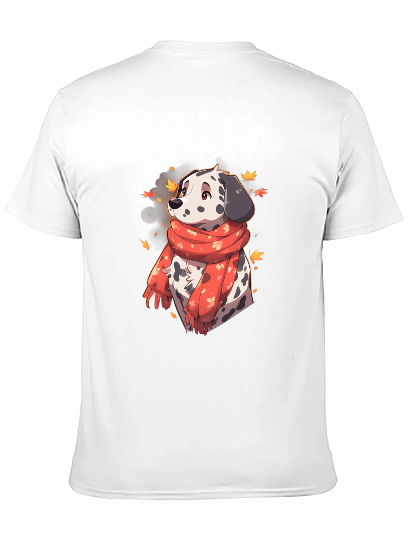 Dalmatian Scarf Graphic T-Shirt