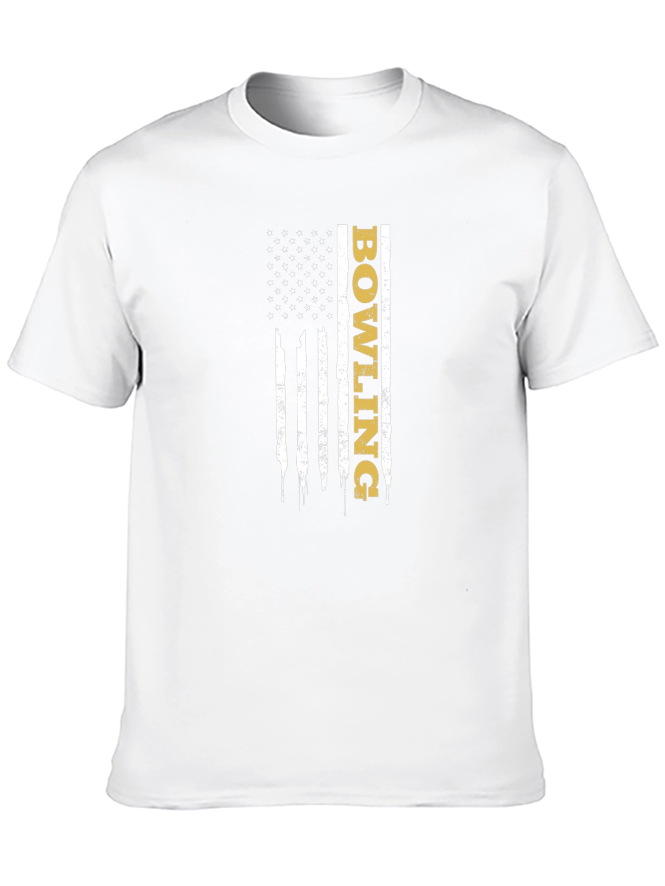 Bowling American Flag Graphic Tee