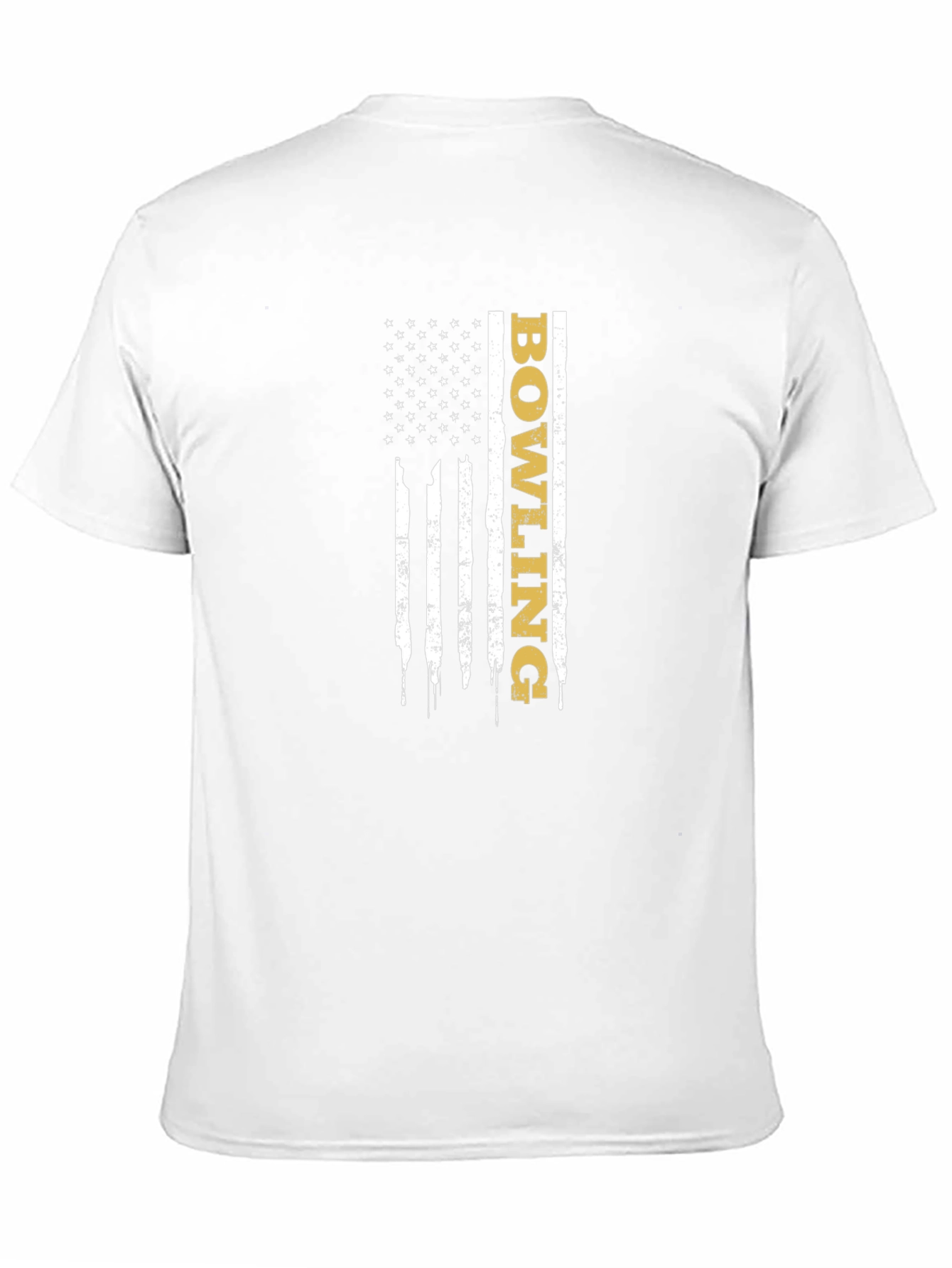 Bowling American Flag Graphic Tee