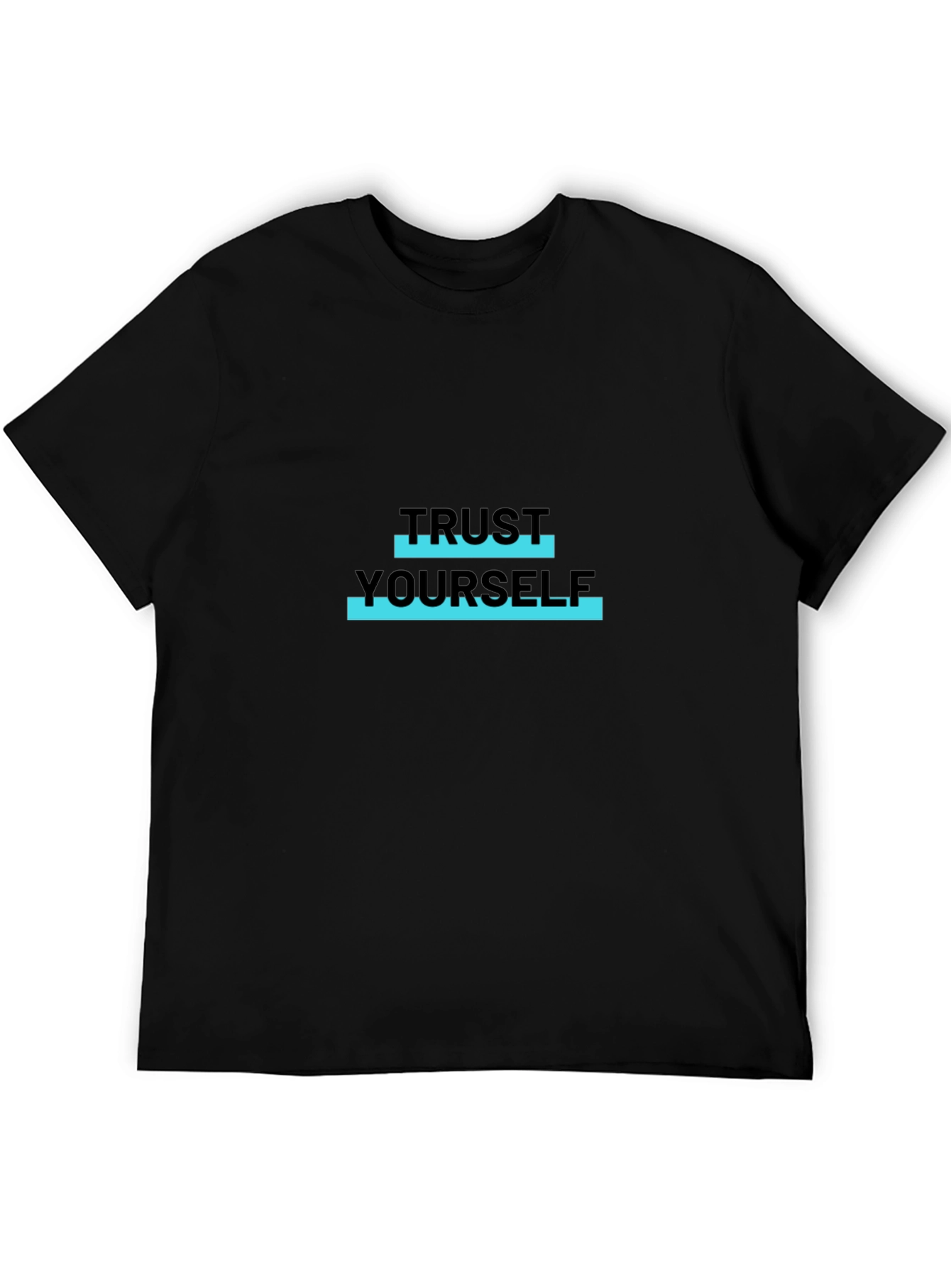 Trust Yourself Graphic Tee - Black
