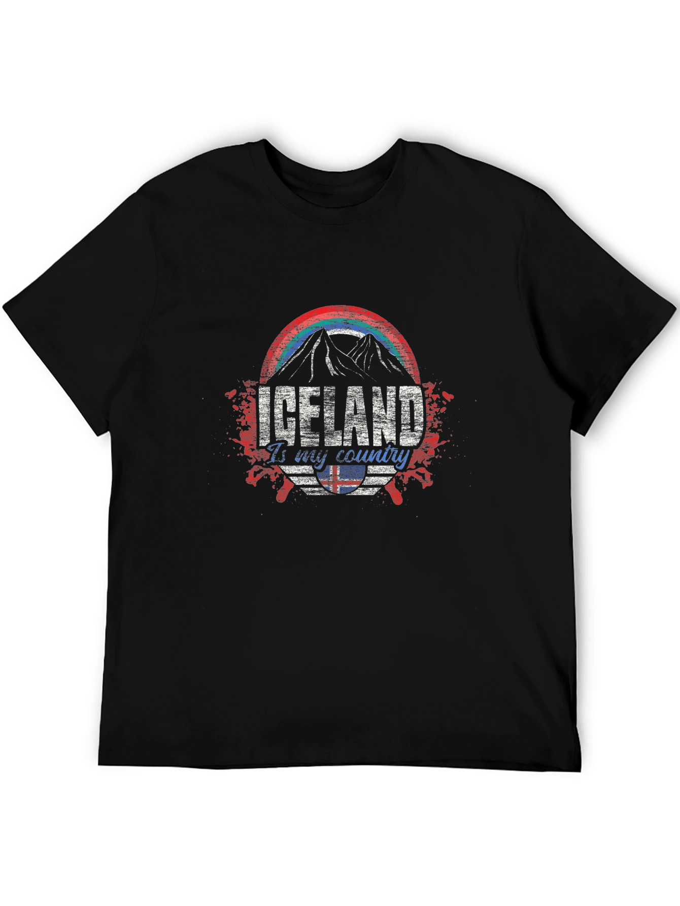 Iceland Pride Tee - Country Flag Graphic T-Shirt