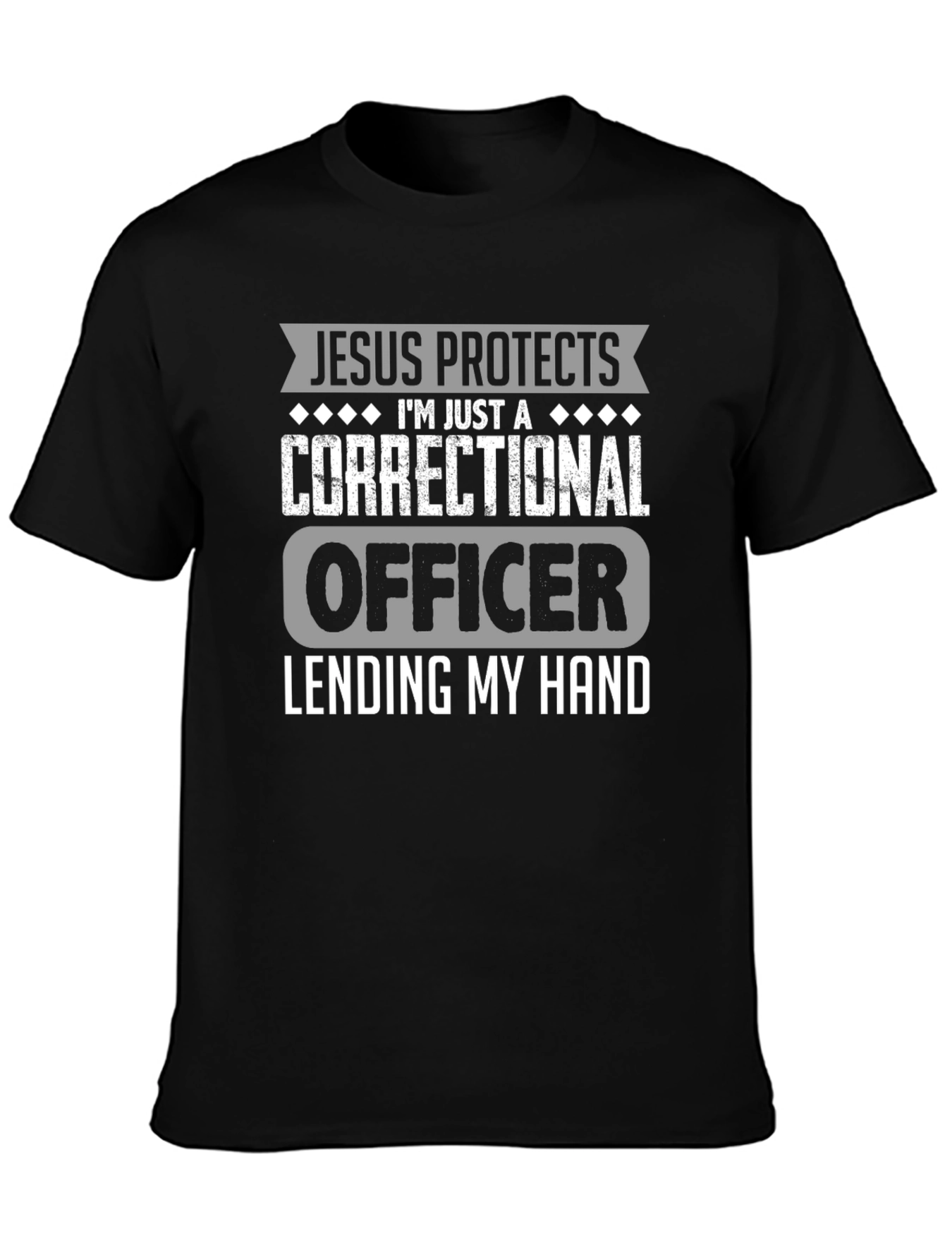 Jesus Protects Correctional Officer T-Shirt
