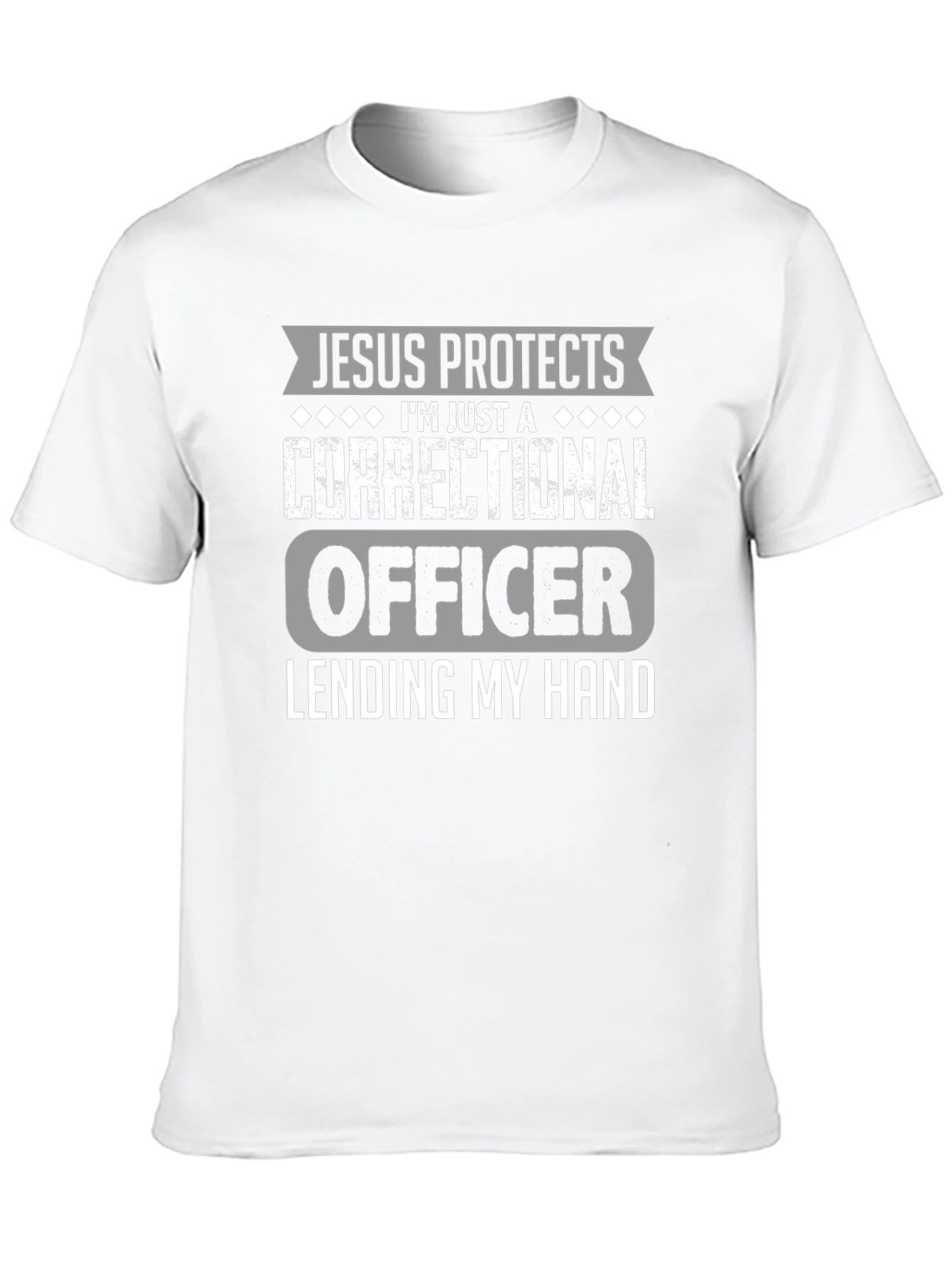 Jesus Protects Correctional Officer T-Shirt