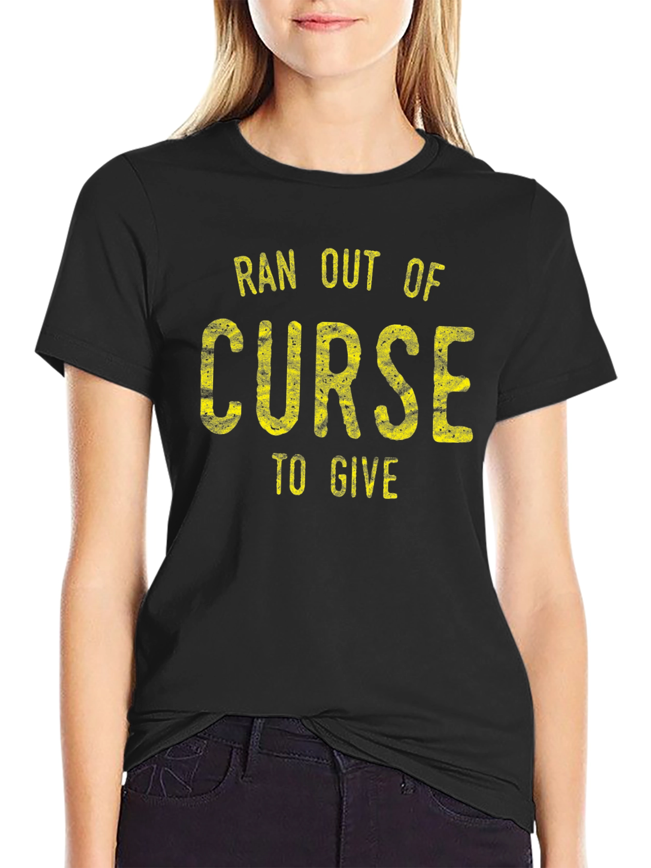 Ran Out of Curse to Give Graphic Tee