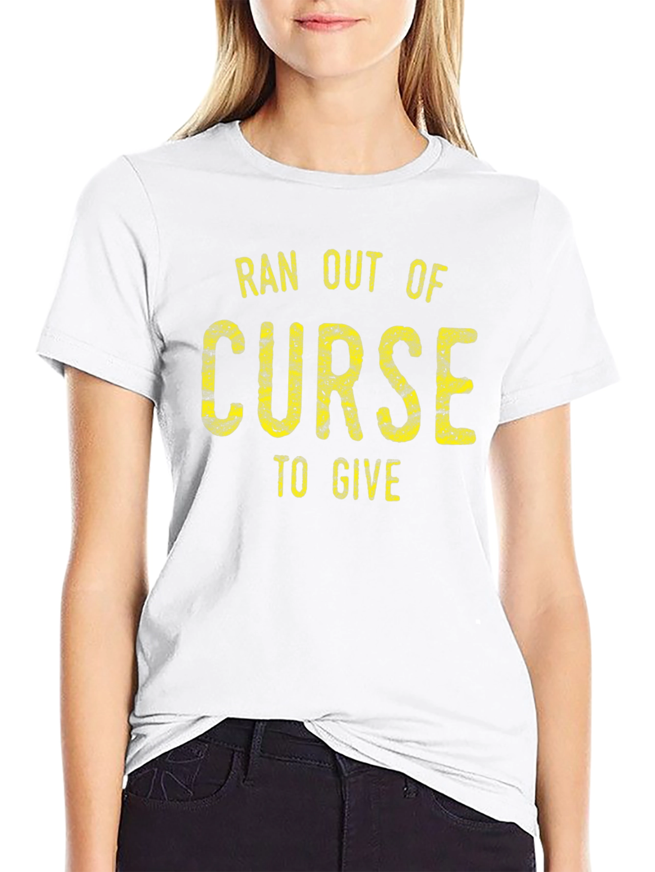 Ran Out of Curse to Give Graphic Tee