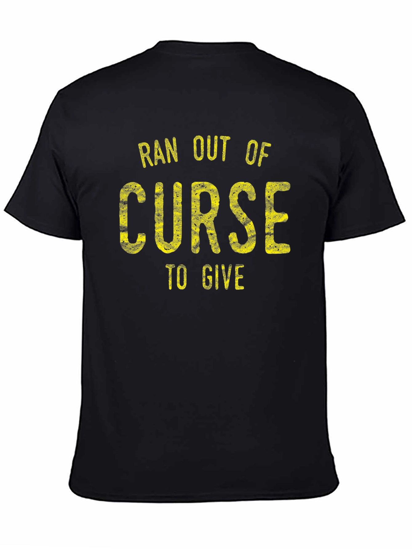 Ran Out of Curse to Give Graphic Tee
