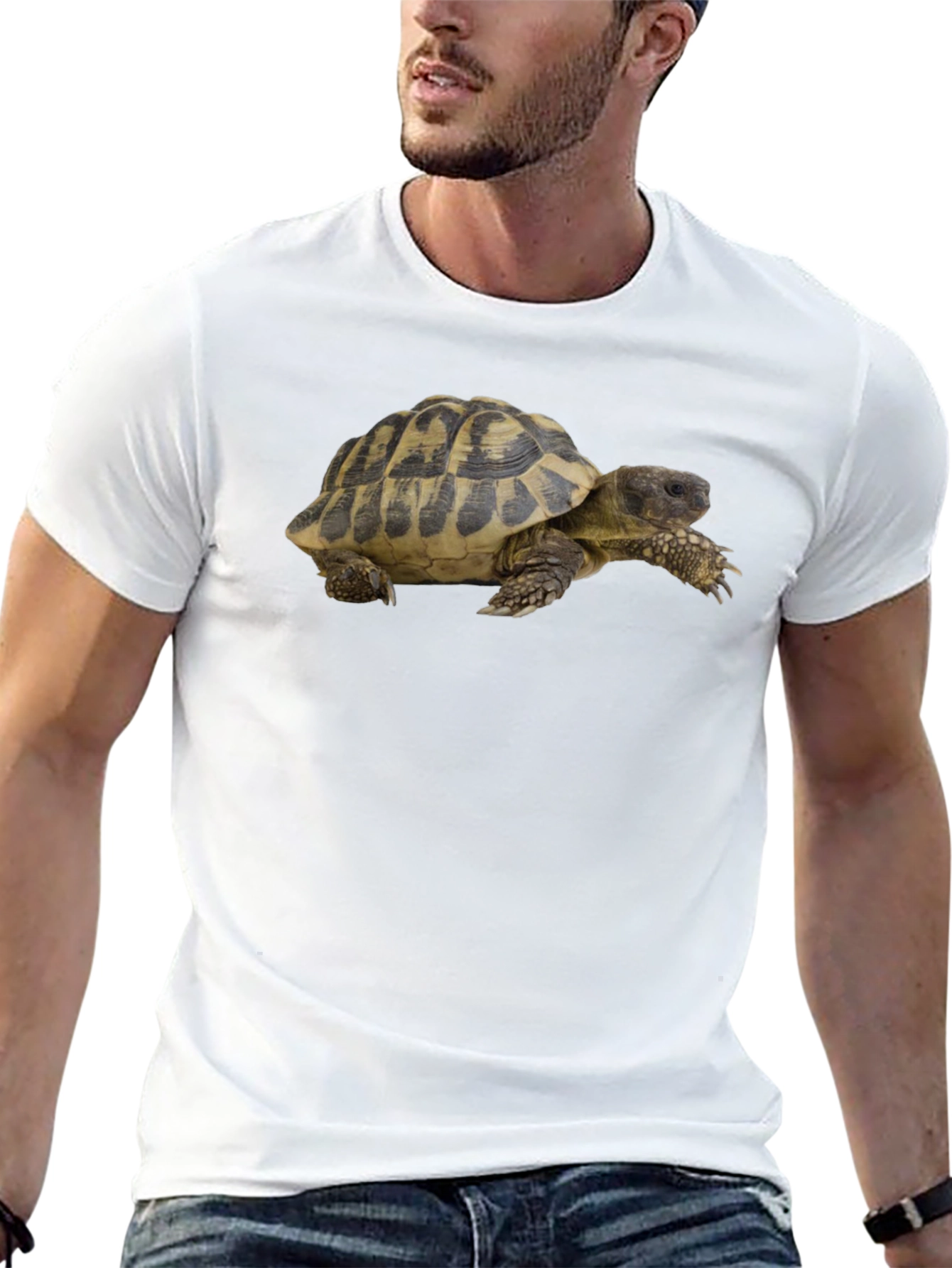 Turtle Graphic T-Shirt - Cool Animal Tee