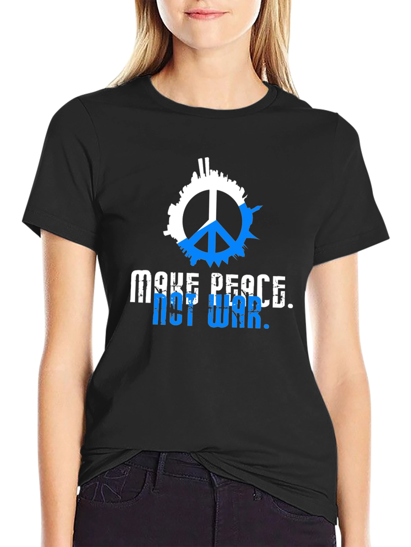 Make Peace T-Shirt - Anti-War Graphic Tee