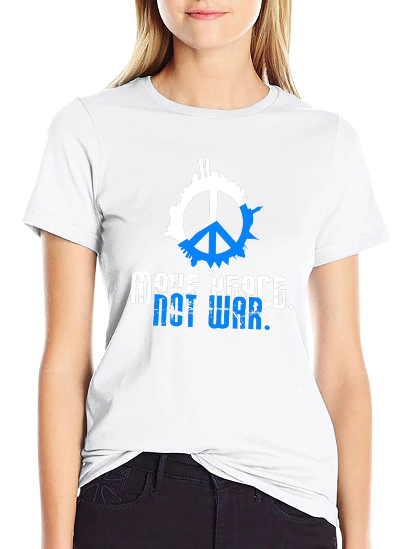 Make Peace T-Shirt - Anti-War Graphic Tee