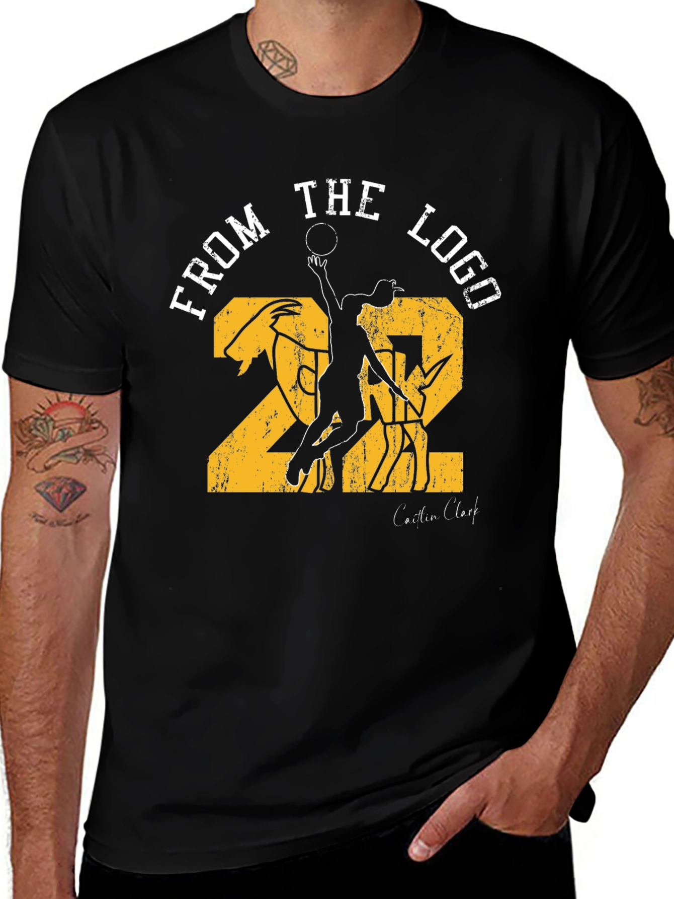From the Logo Basketball Graphic Tee