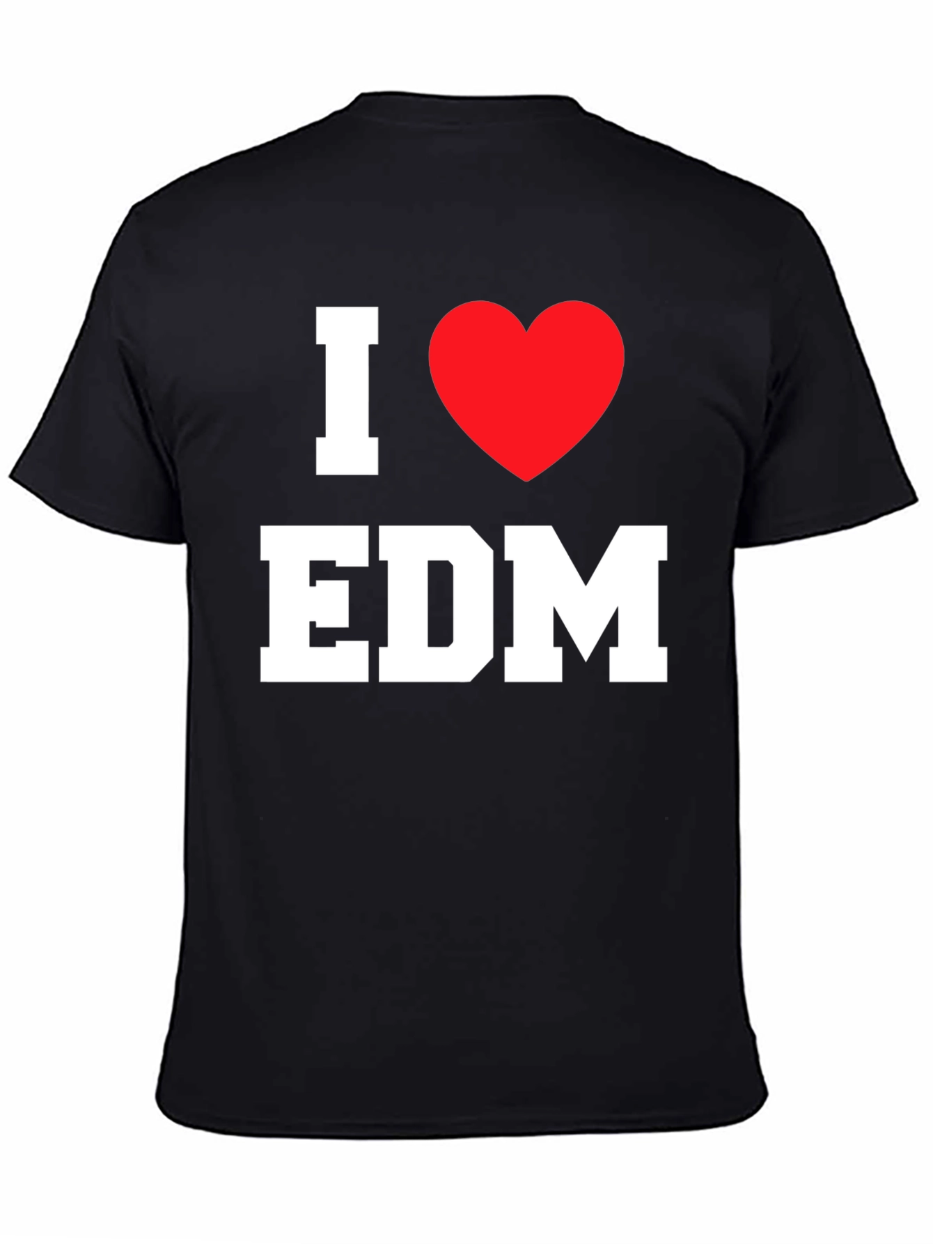 I Heart EDM Black T-Shirt