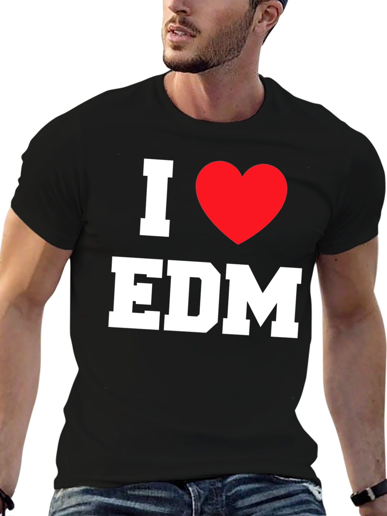I Heart EDM Black T-Shirt