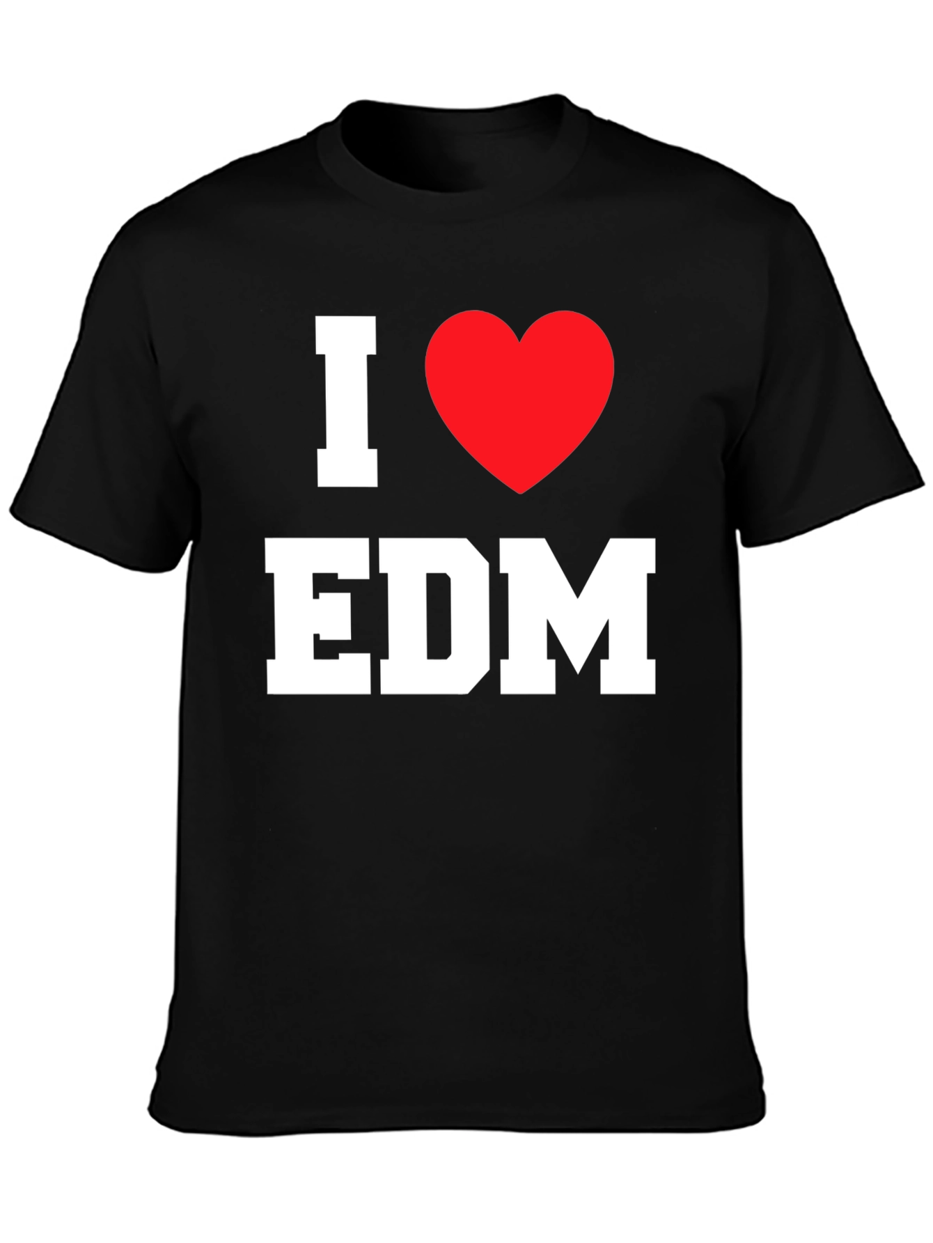 I Heart EDM Black T-Shirt