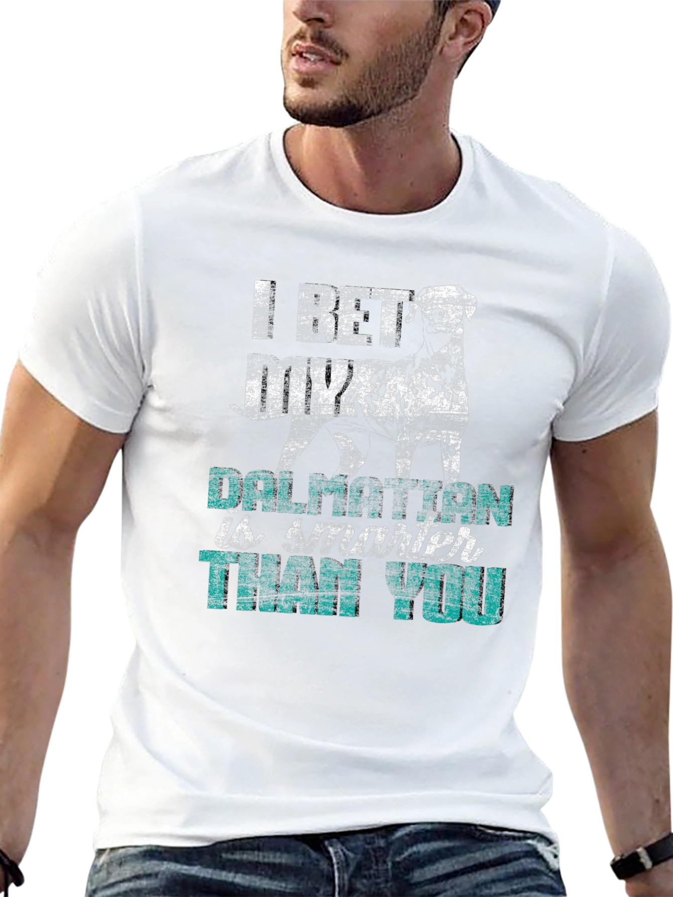 Dalmatian Smarter Than You Graphic Tee