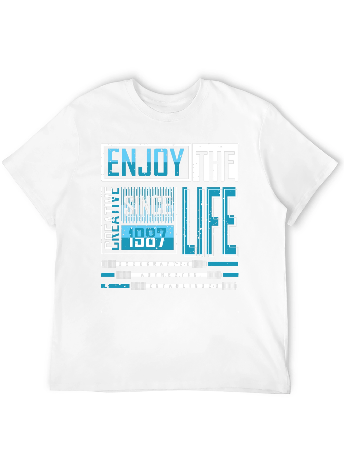 Enjoy Life Graphic Tee - Since 1987 Design