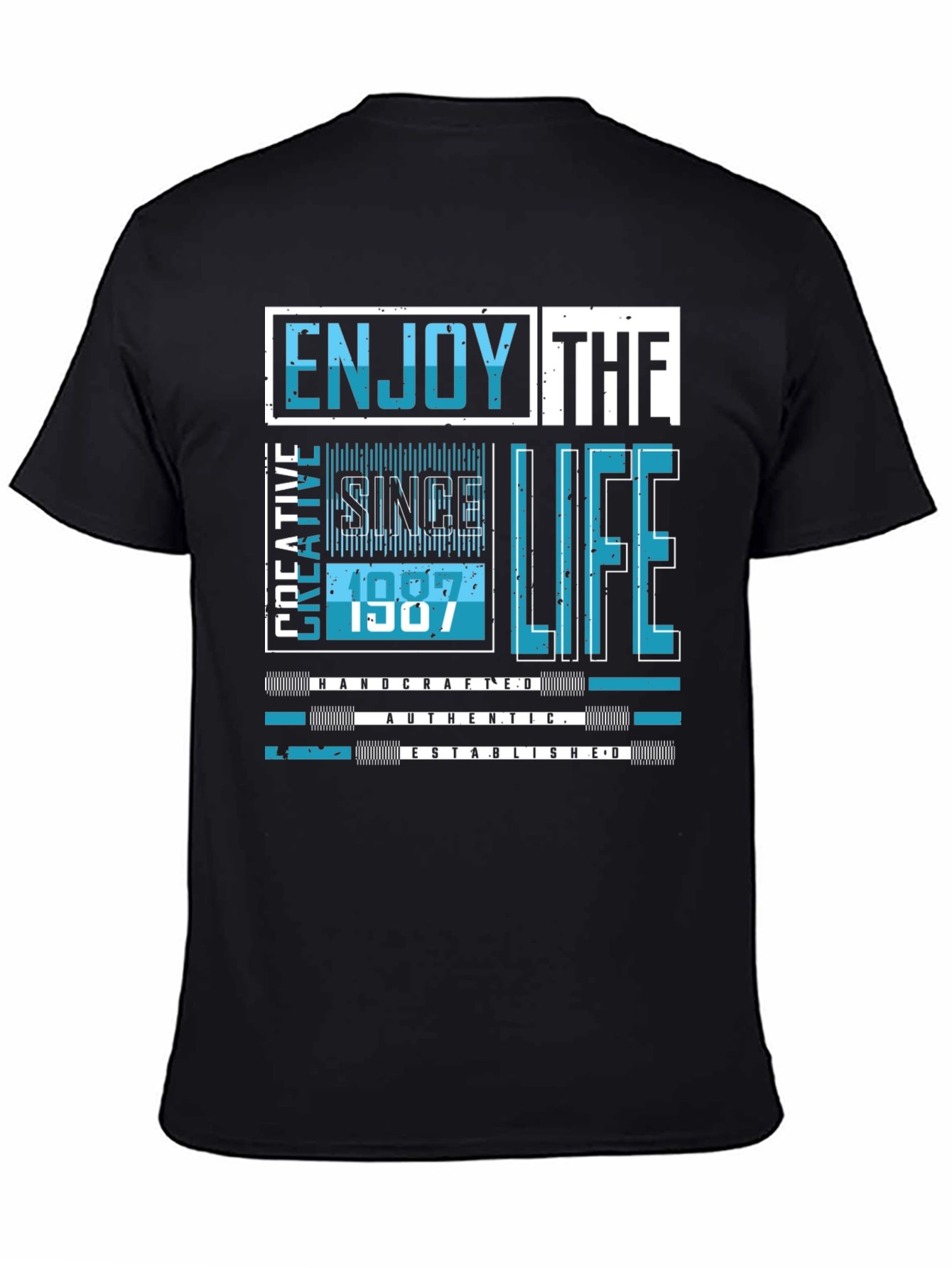 Enjoy Life Graphic Tee - Since 1987 Design