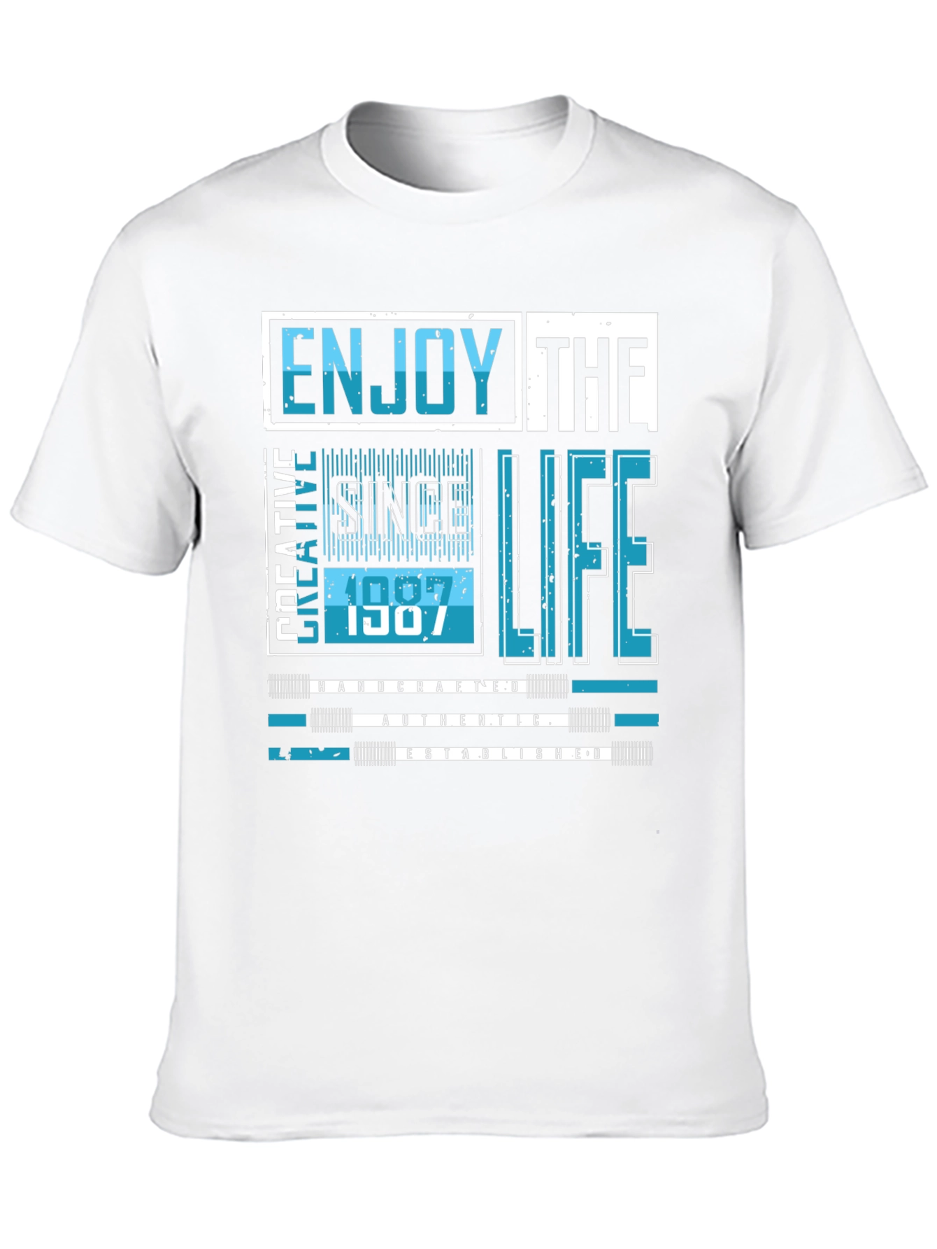 Enjoy Life Graphic Tee - Since 1987 Design