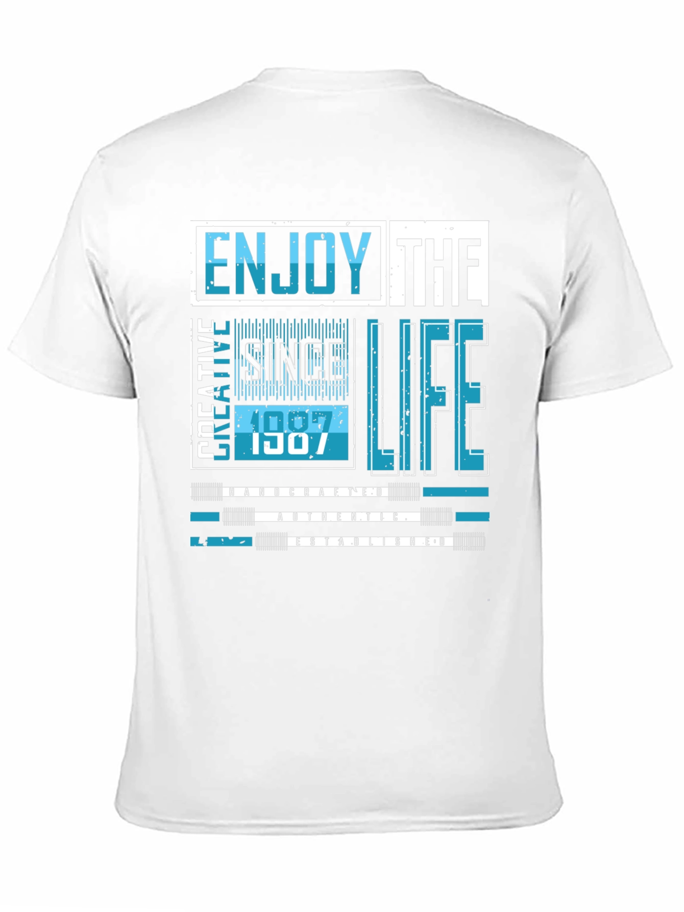 Enjoy Life Graphic Tee - Since 1987 Design