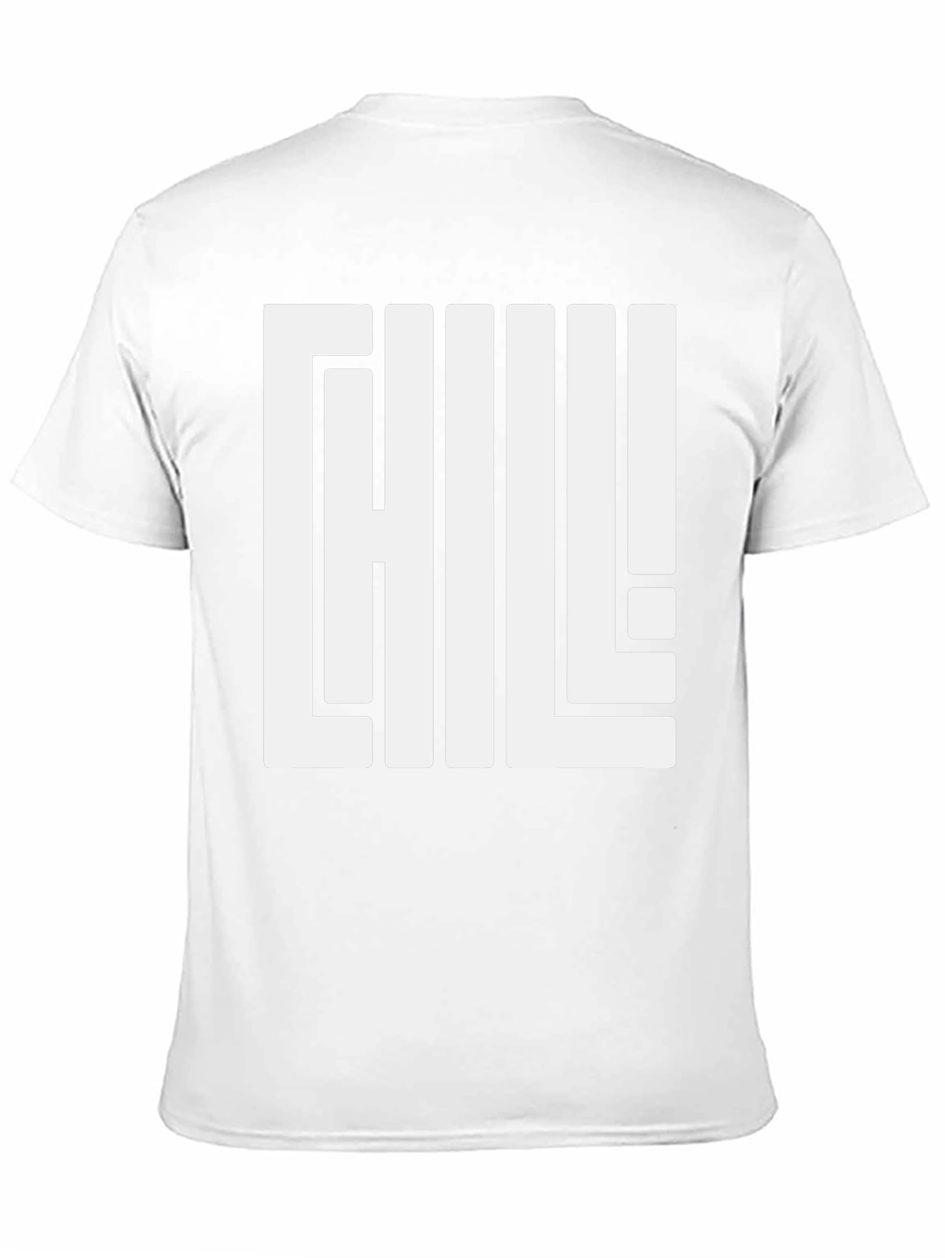 Chill Graphic Tee - Black Relaxed Fit T-Shirt