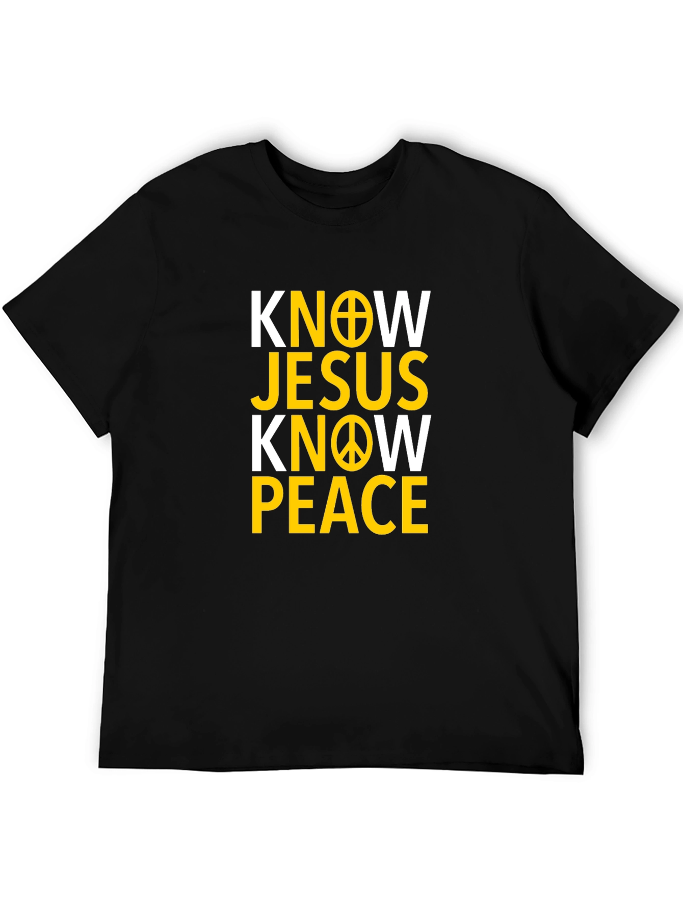 Know Jesus Know Peace Graphic T-Shirt