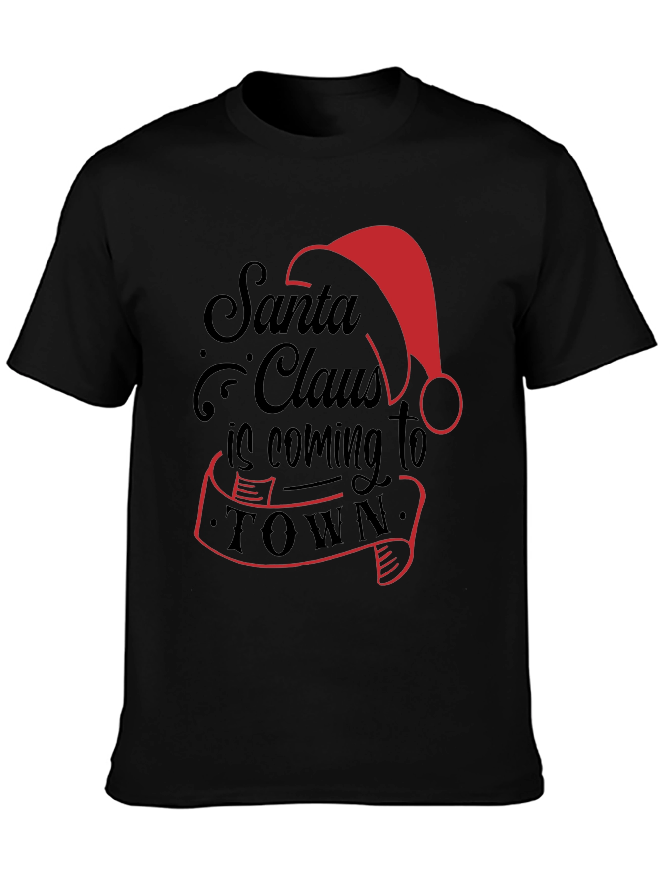 Santa Claus is Coming to Town Holiday T-Shirt