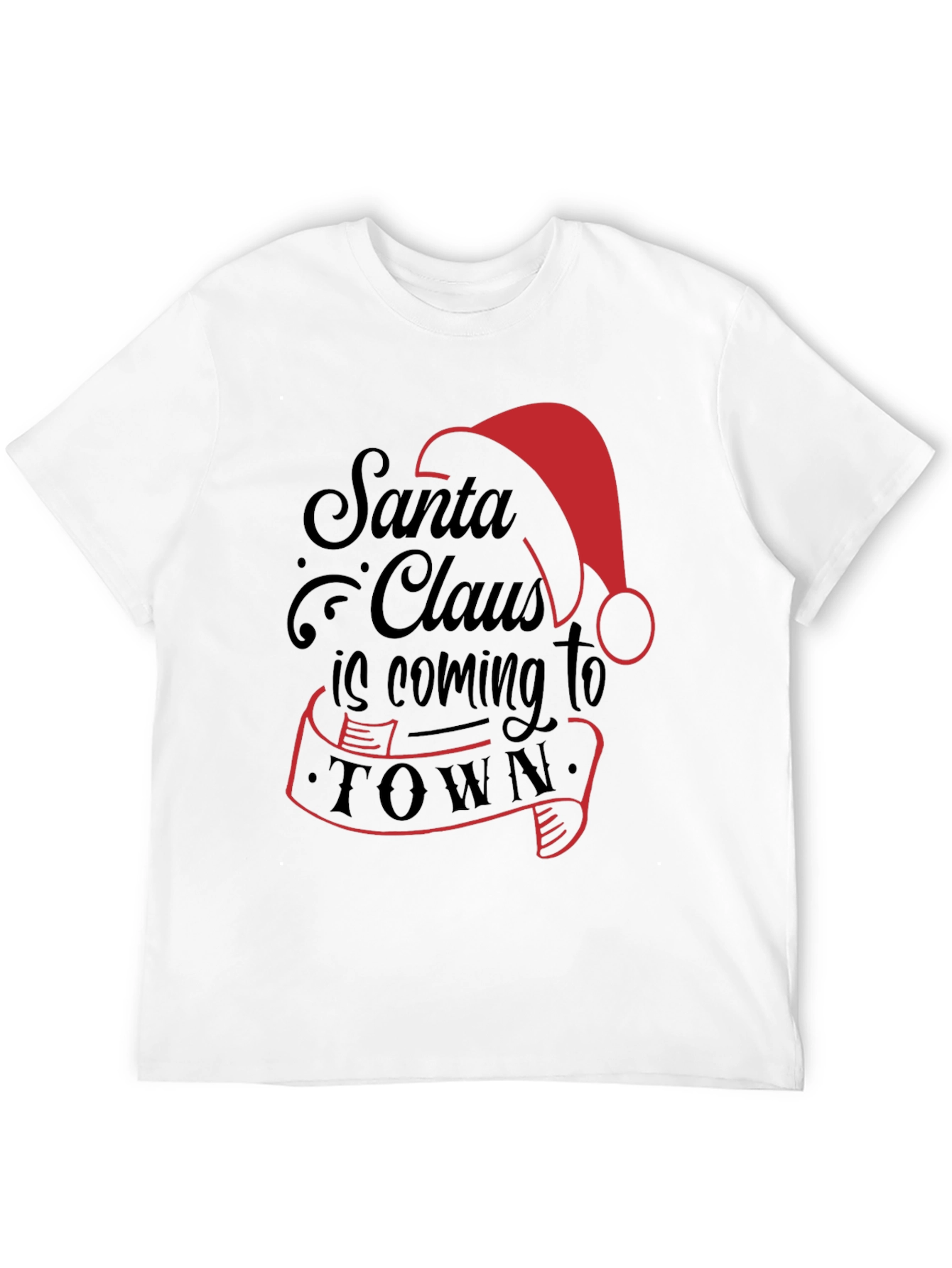 Santa Claus is Coming to Town Holiday T-Shirt