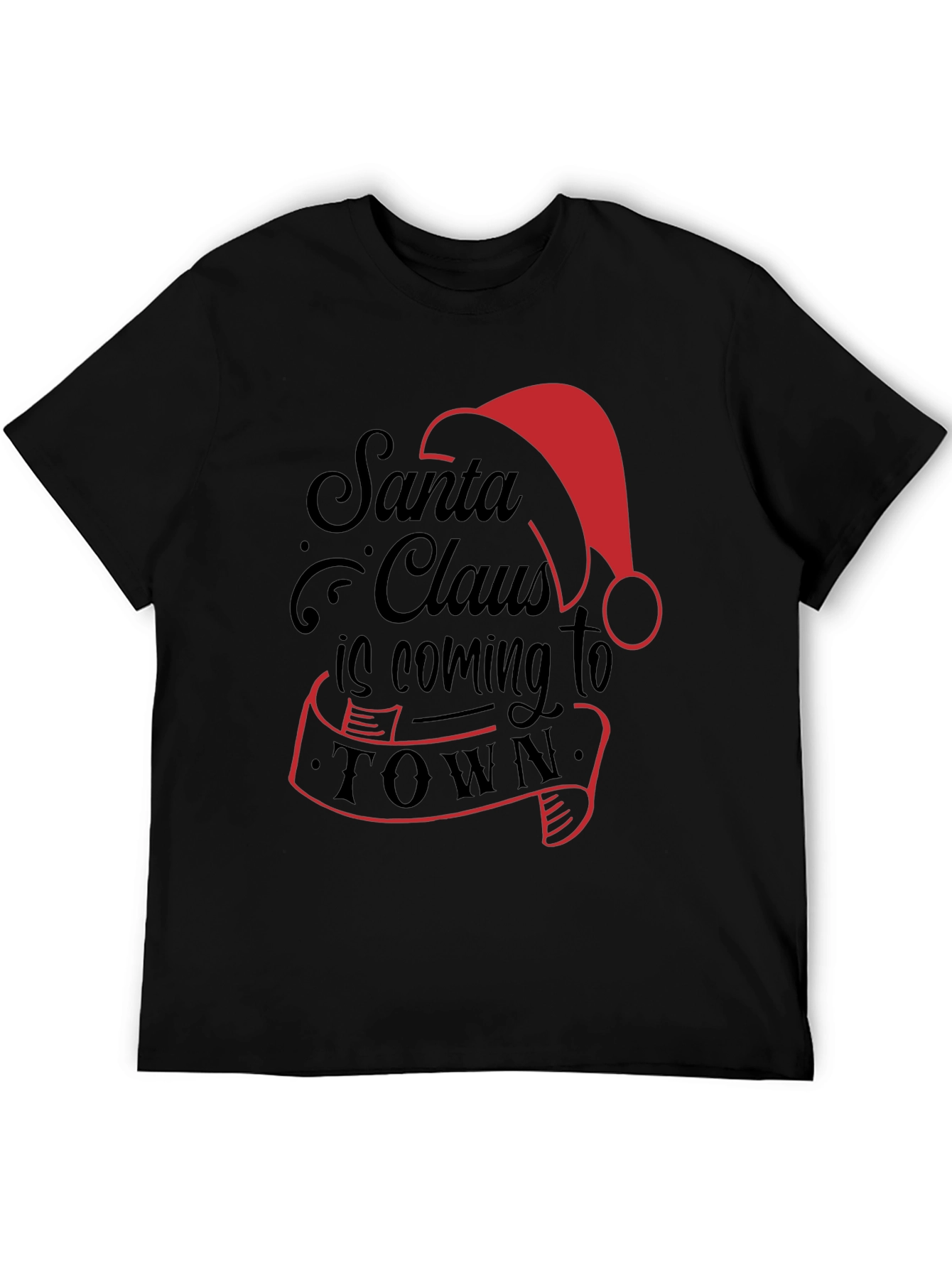 Santa Claus is Coming to Town Holiday T-Shirt