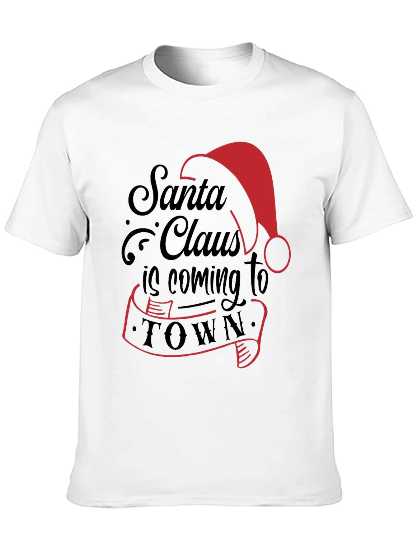 Santa Claus is Coming to Town Holiday T-Shirt