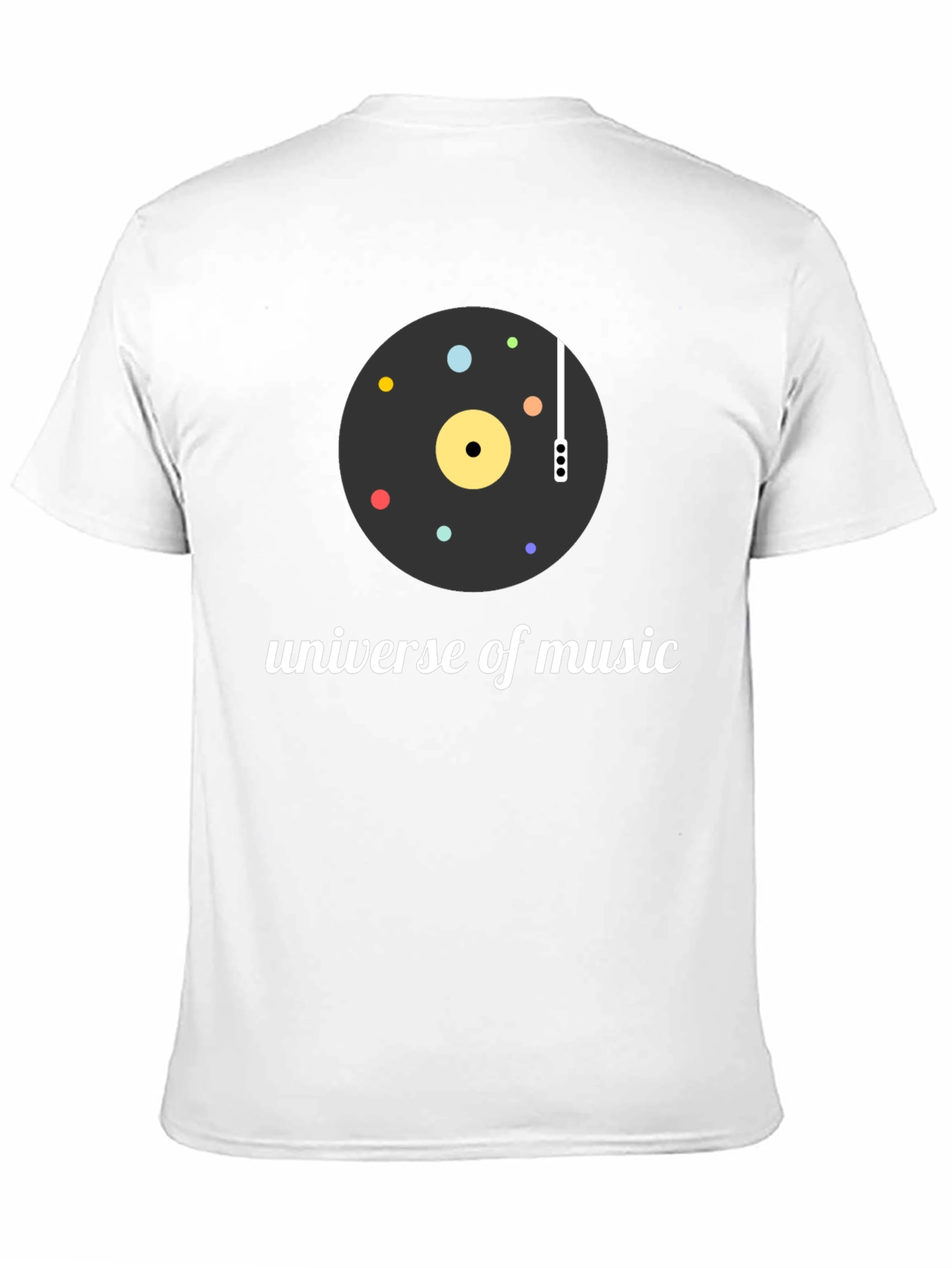 Universe of Music Black Graphic Tee