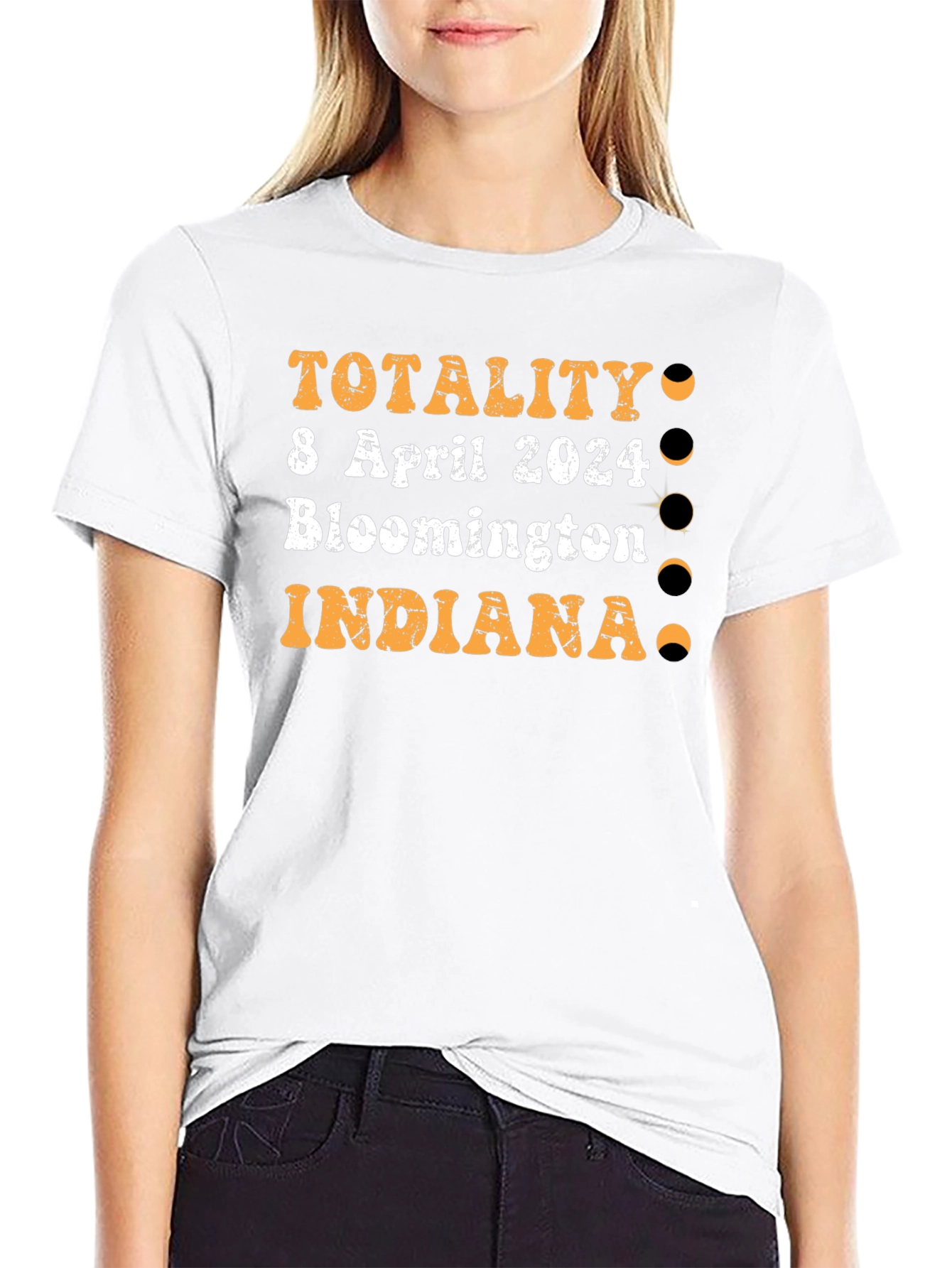 Totality 8 April 2024 Indiana T-Shirt
