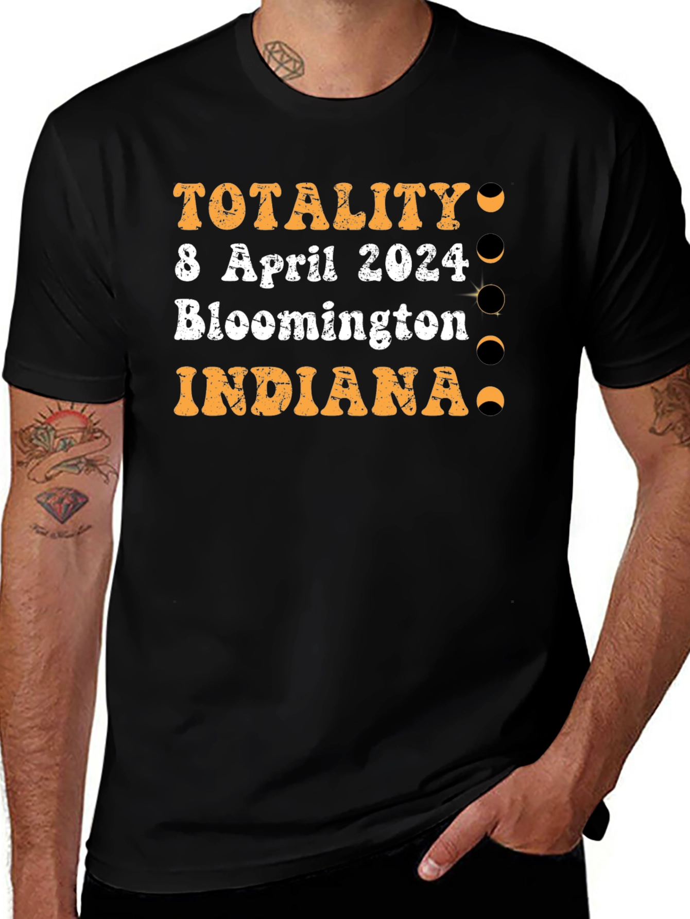 Totality 8 April 2024 Indiana T-Shirt