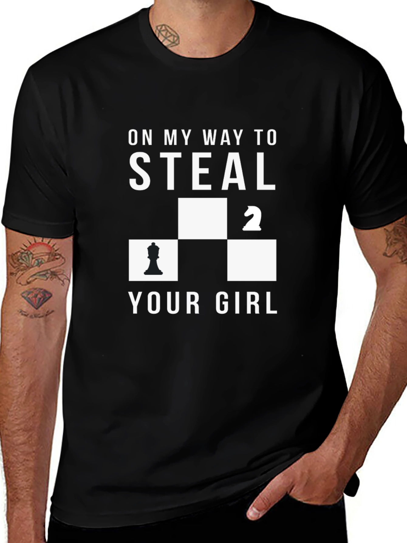 Chess Steal Your Girl Graphic Tee