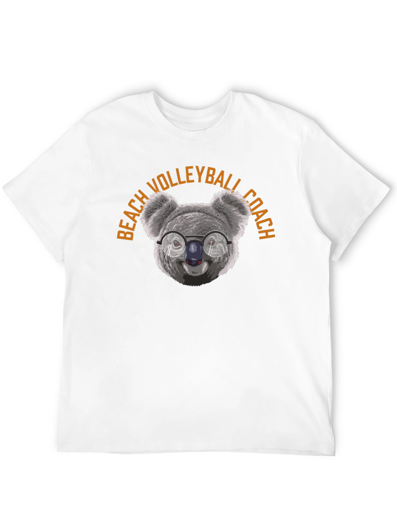 Beach Volleyball Coach Koala T-Shirt