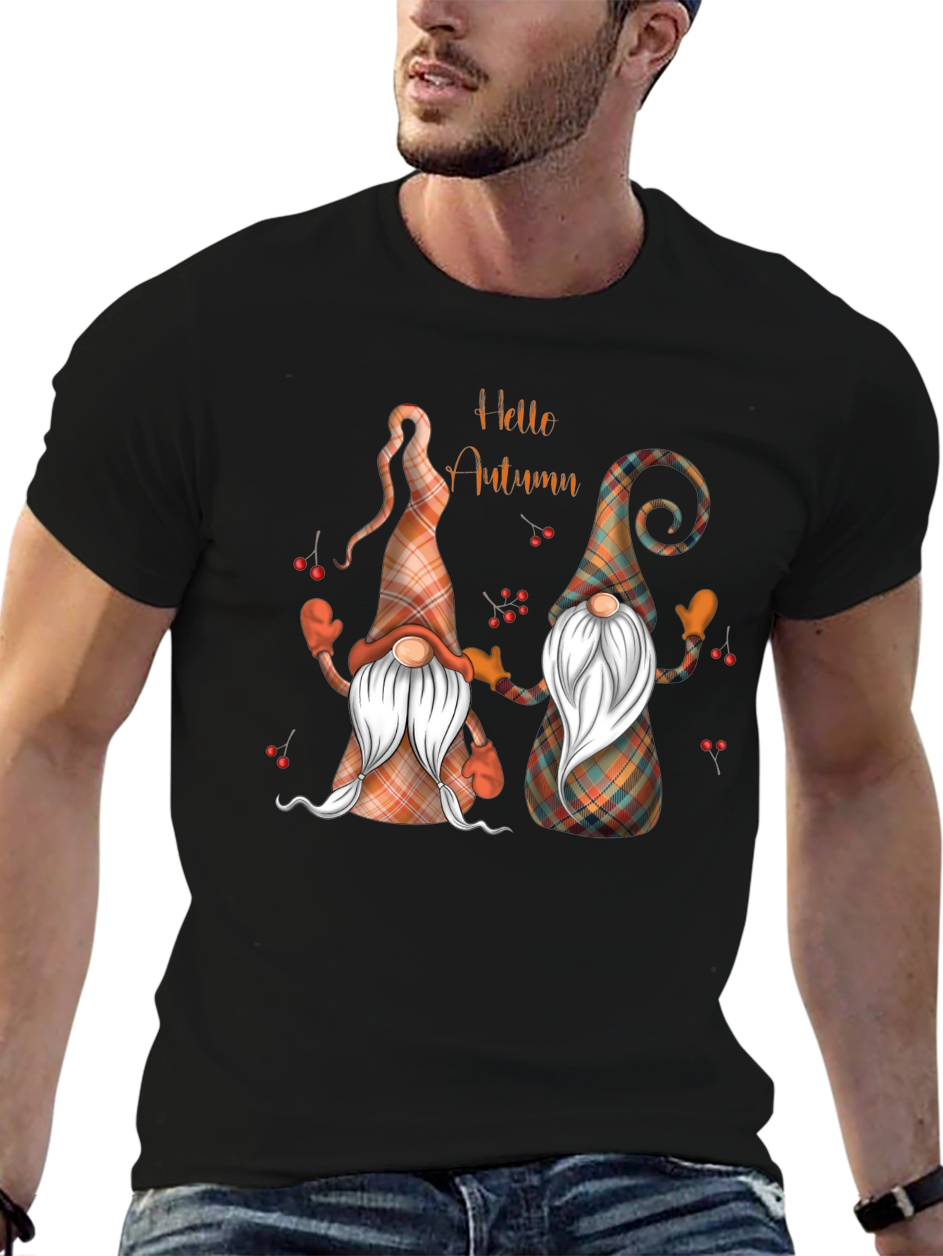 Hello Autumn Gnomes T-Shirt