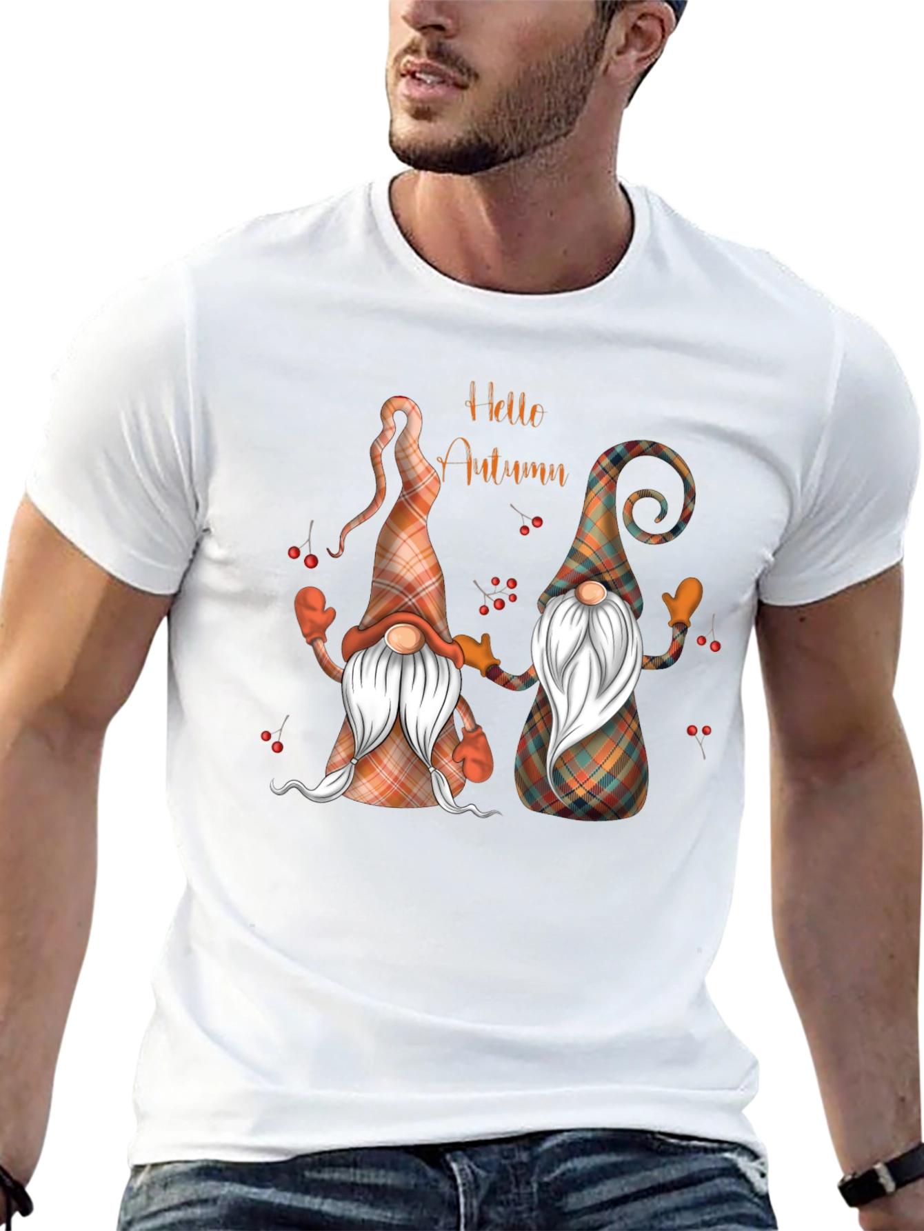 Hello Autumn Gnomes T-Shirt
