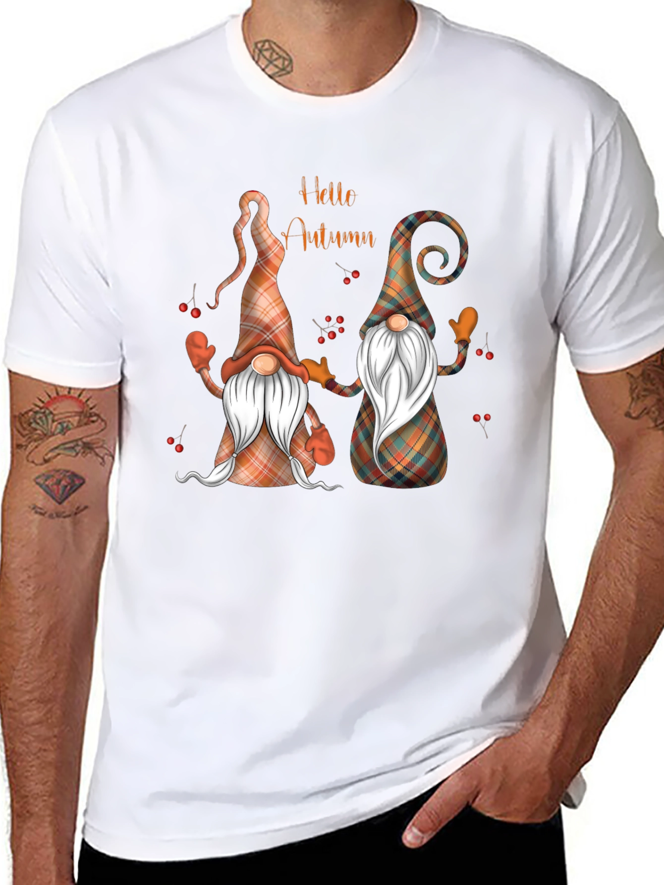 Hello Autumn Gnomes T-Shirt
