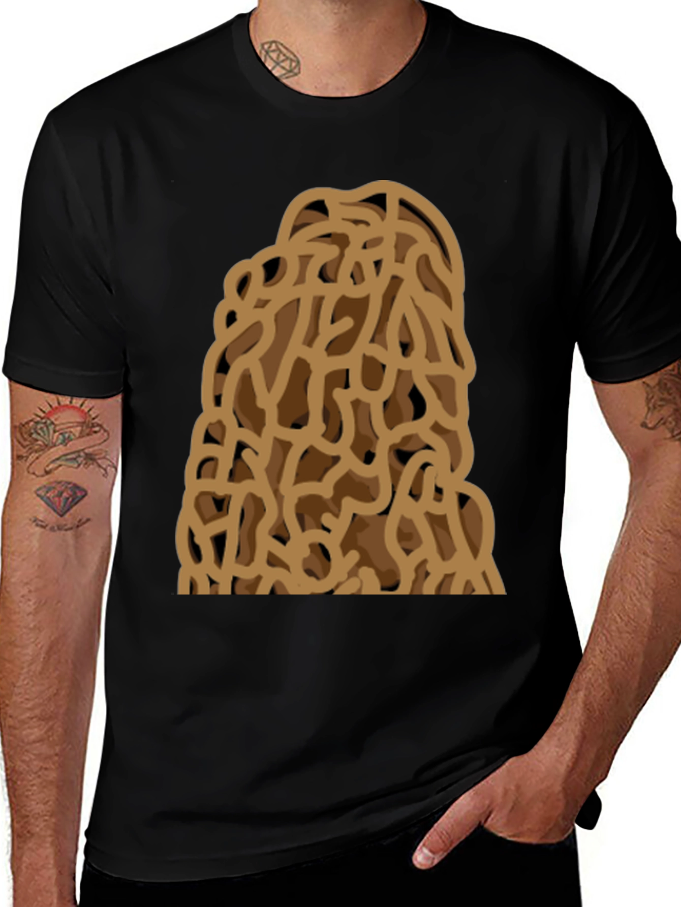 Spaghetti Graphic T-Shirt - Casual Foodie Style