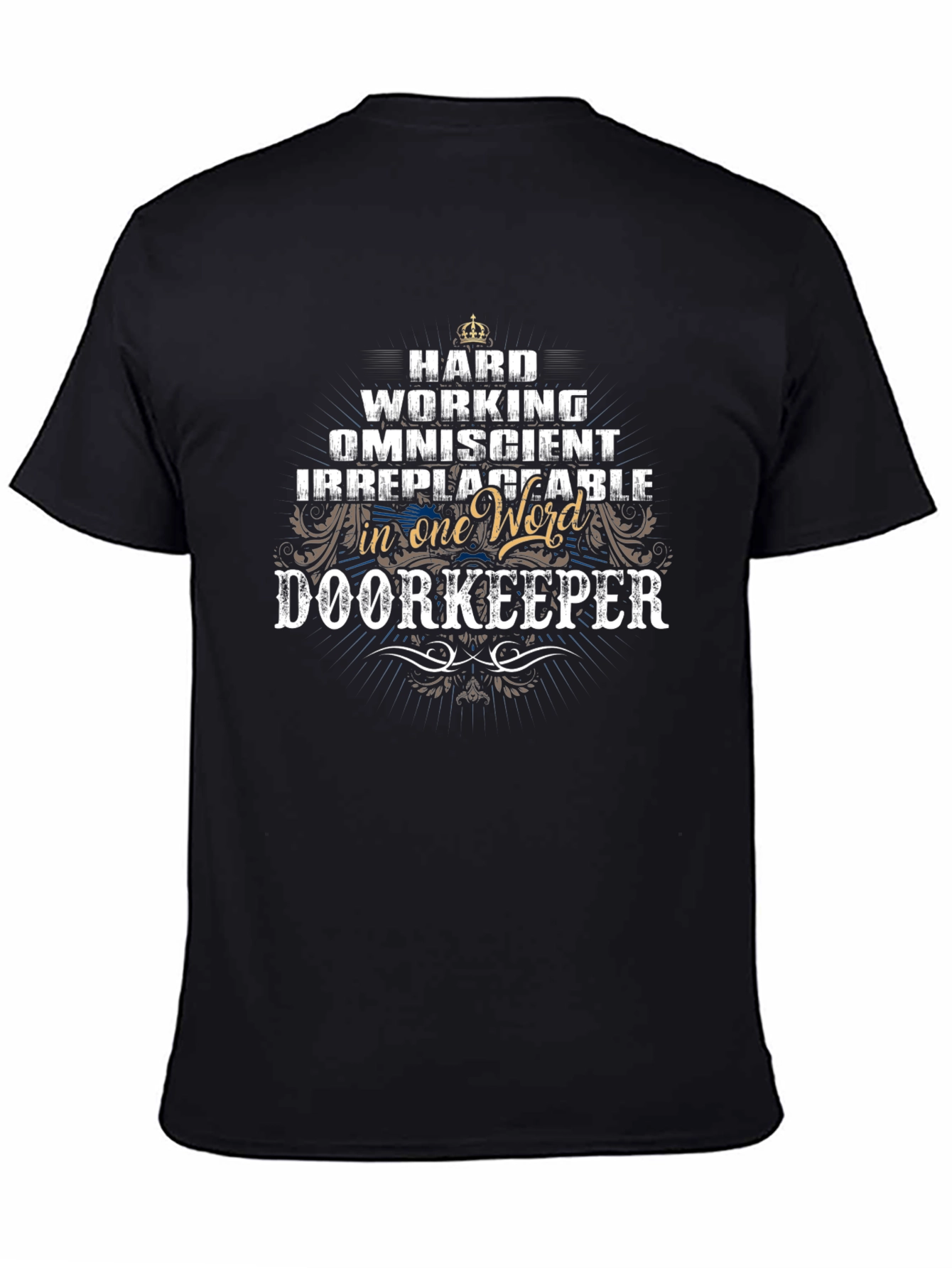 Doorkeeper in One Word Graphic T-Shirt
