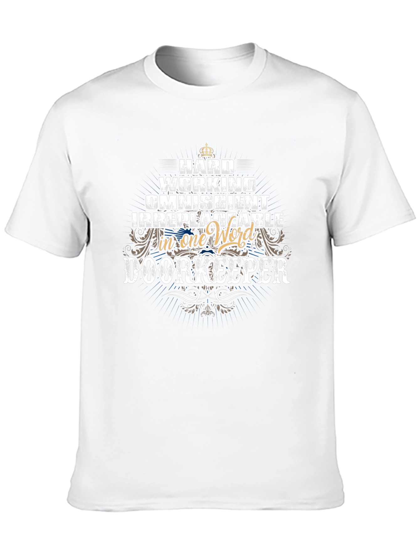 Doorkeeper in One Word Graphic T-Shirt