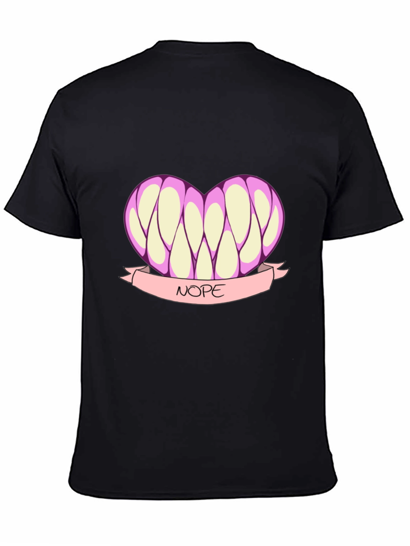 Nope Heart T-Shirt - Funny Graphic Tee