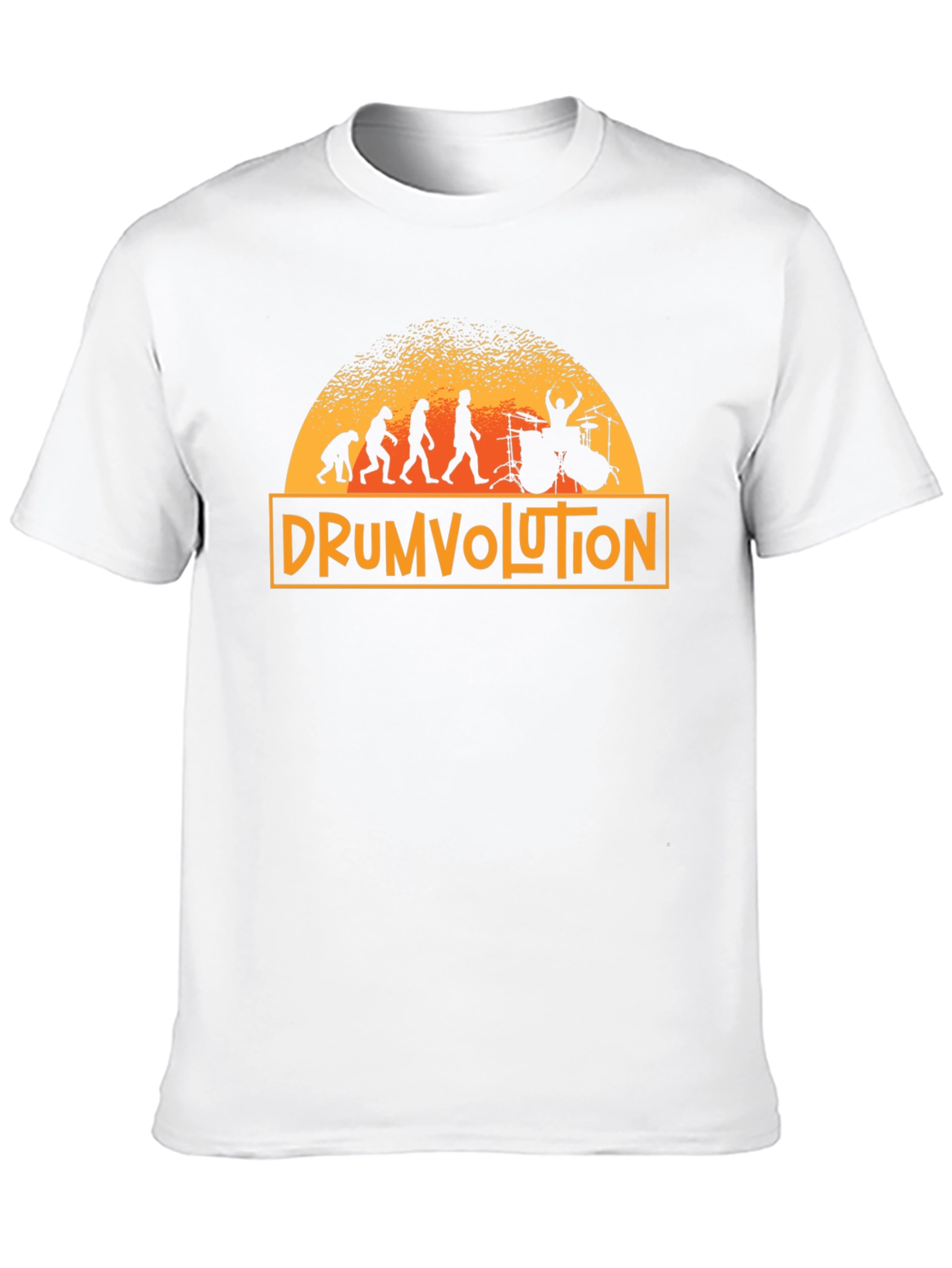 Drumvolution Evolution Drummer T-Shirt